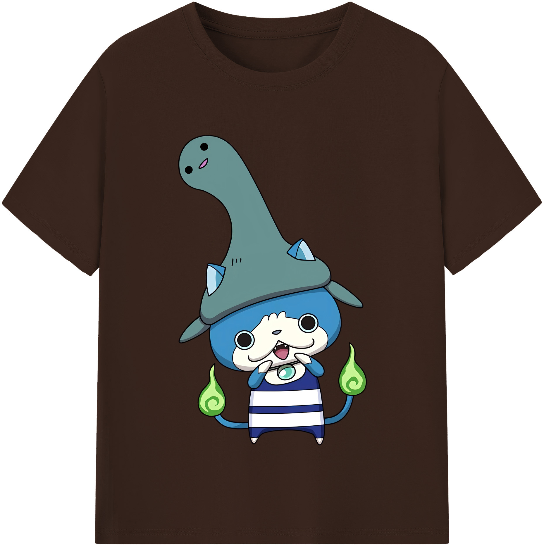 （画像用） 妖怪ウォッチ Yo-kai Watch 綿100％半袖Tシャツ（フロントプリント）