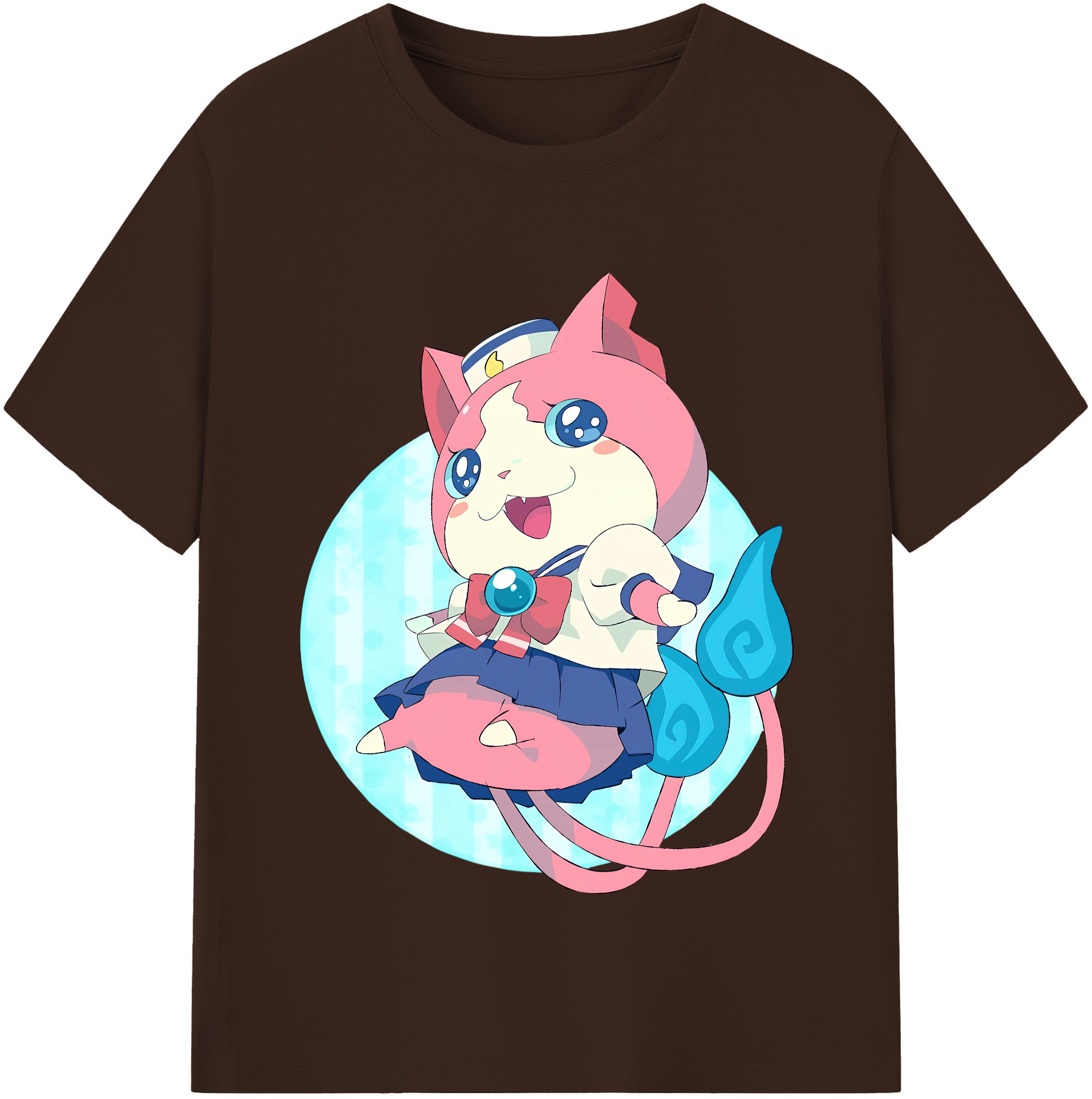 （画像用） 妖怪ウォッチ Yo-kai Watch 綿100％半袖Tシャツ（フロントプリント）