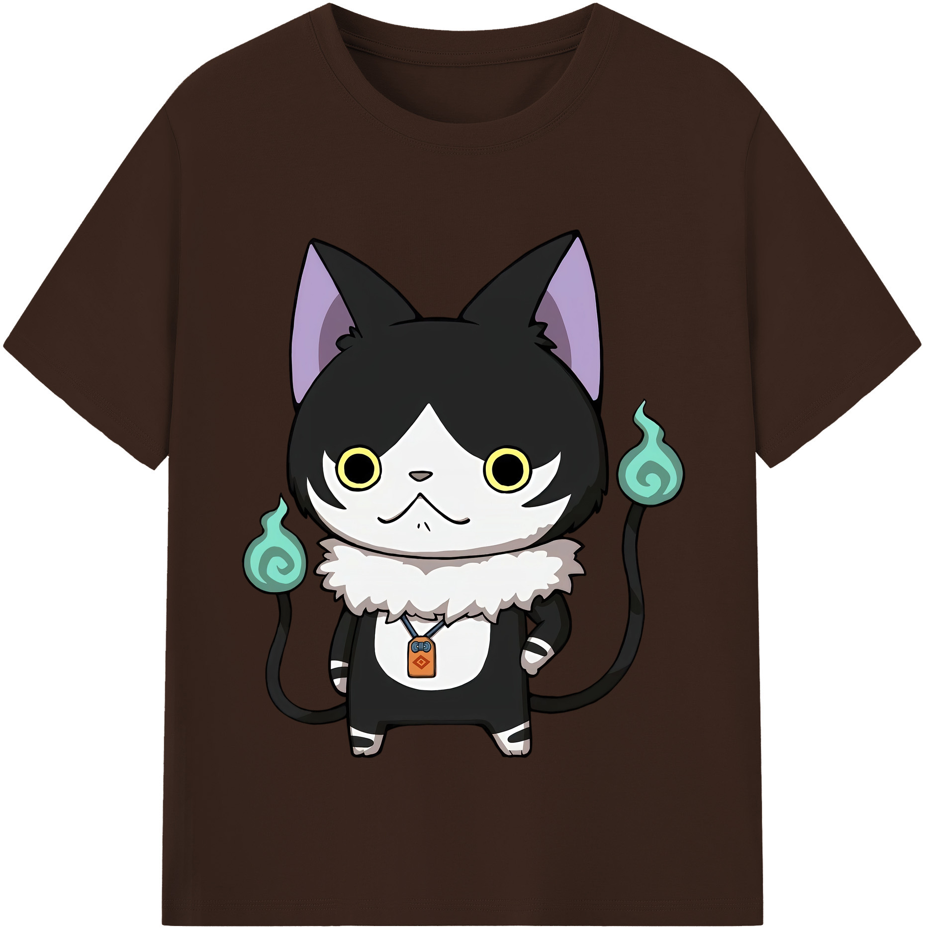 （画像用） 妖怪ウォッチ Yo-kai Watch 綿100％半袖Tシャツ（フロントプリント）