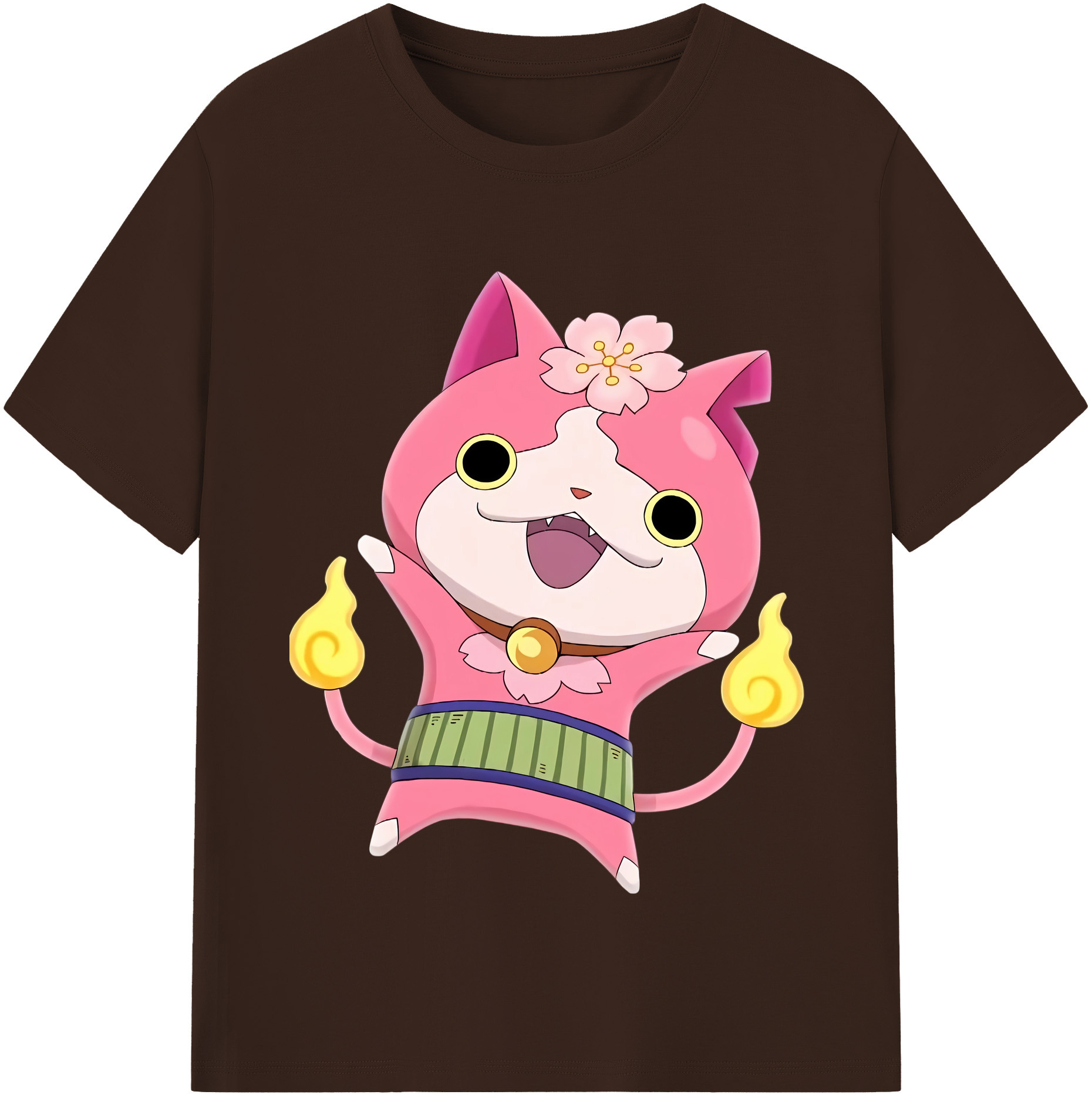 （画像用） 妖怪ウォッチ Yo-kai Watch 綿100％半袖Tシャツ（フロントプリント）