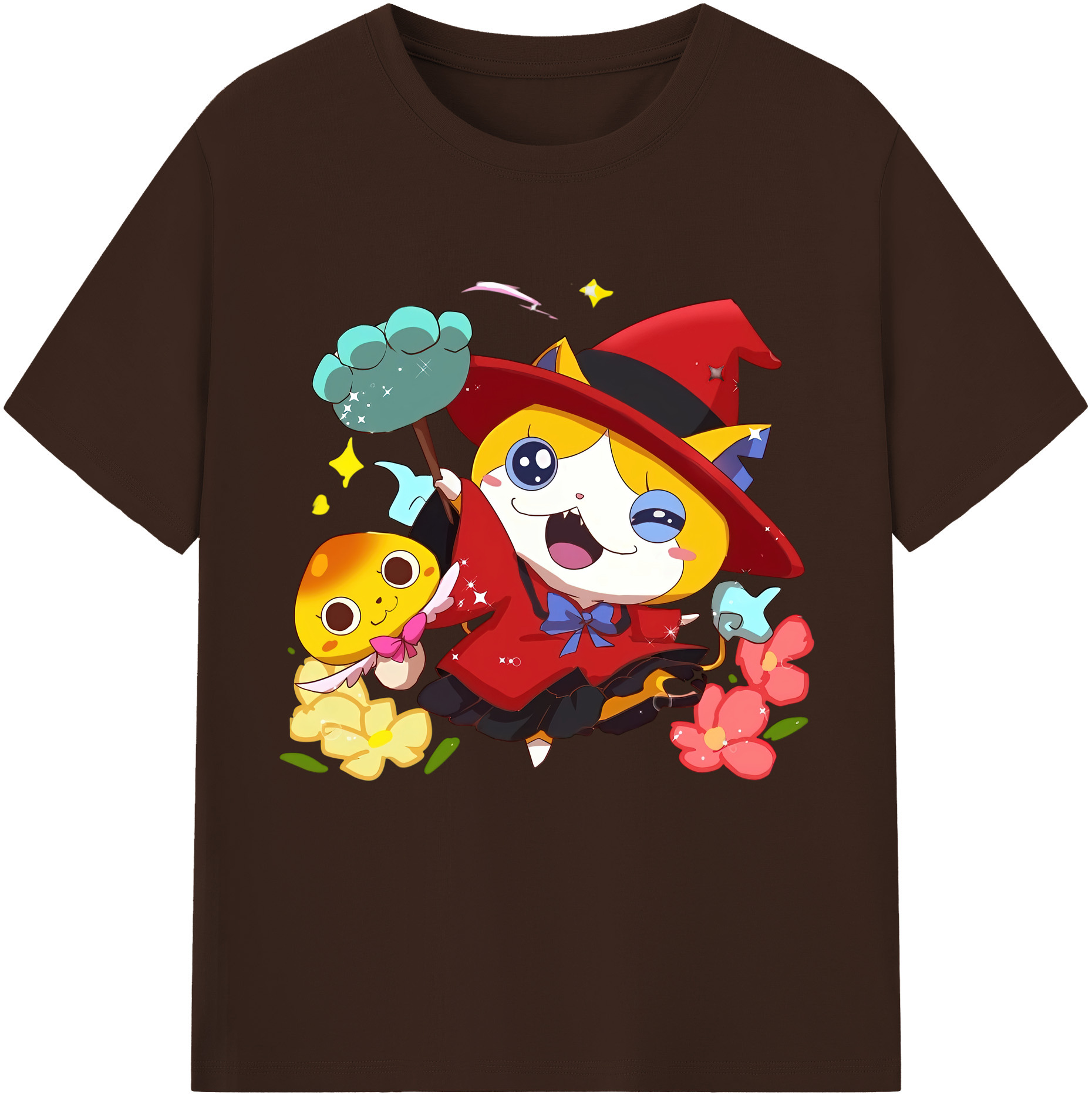 （画像用） 妖怪ウォッチ Yo-kai Watch 綿100％半袖Tシャツ（フロントプリント）