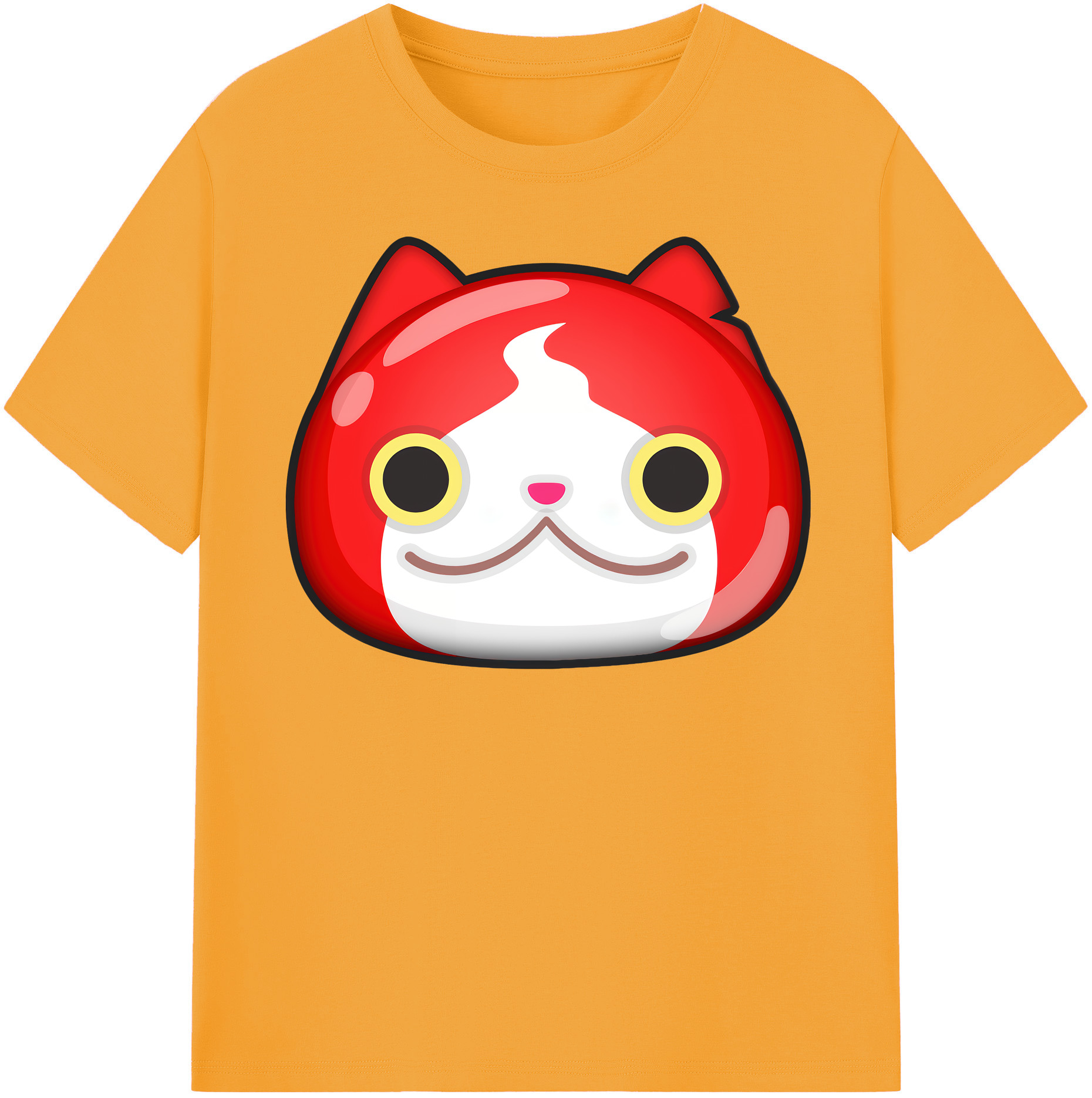 （画像用） 妖怪ウォッチ Yo-kai Watch 綿100％半袖Tシャツ（フロントプリント）
