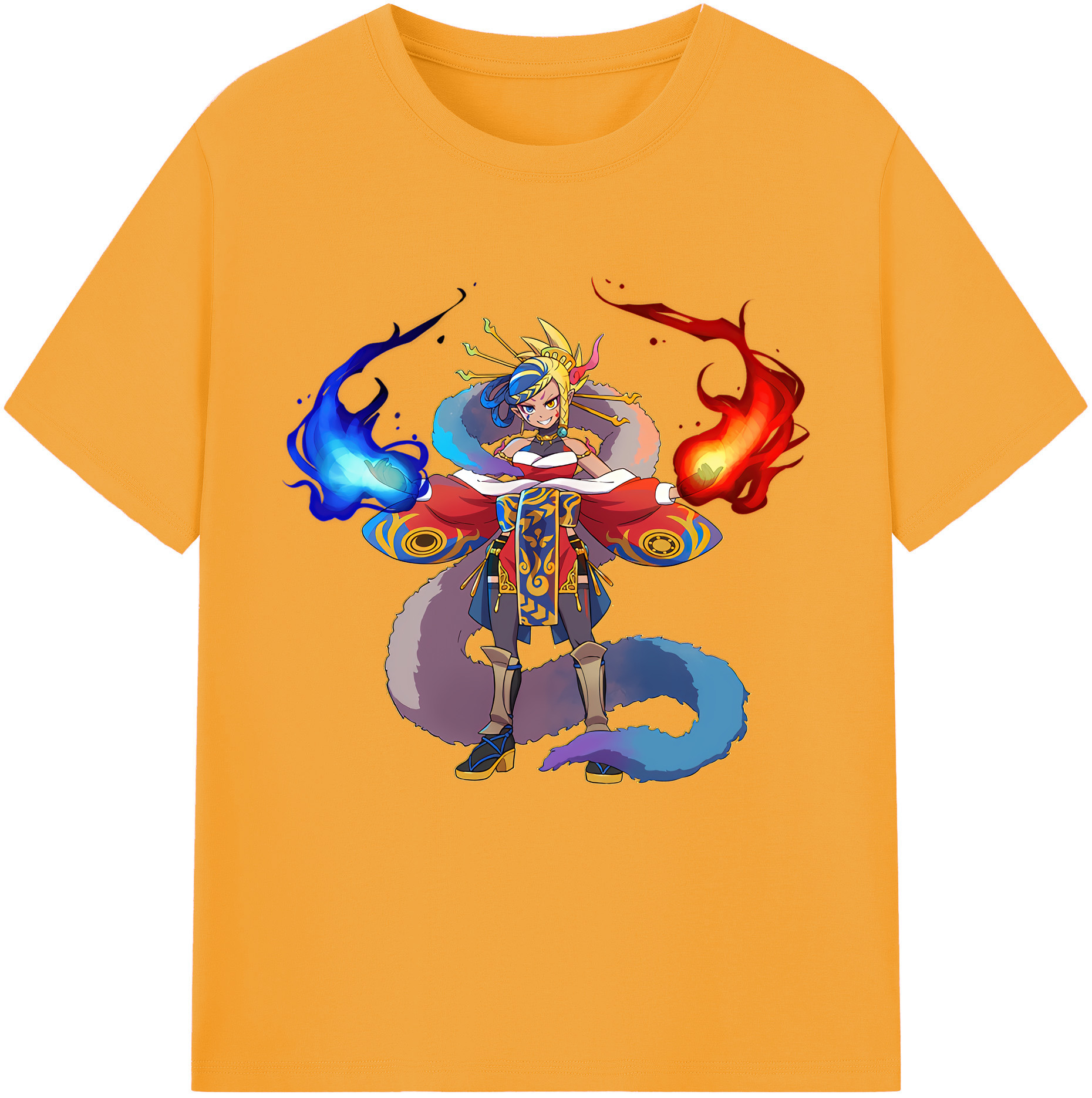 （画像用） 妖怪ウォッチ Yo-kai Watch 綿100％半袖Tシャツ（フロントプリント）