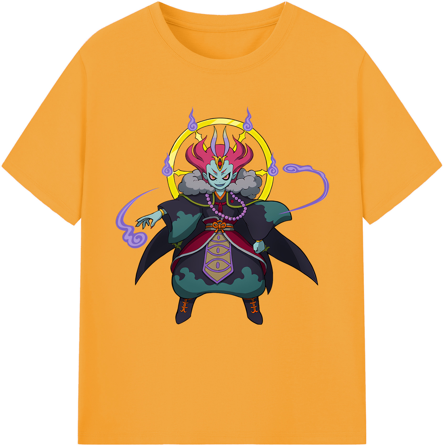 （画像用） 妖怪ウォッチ Yo-kai Watch 綿100％半袖Tシャツ（フロントプリント）