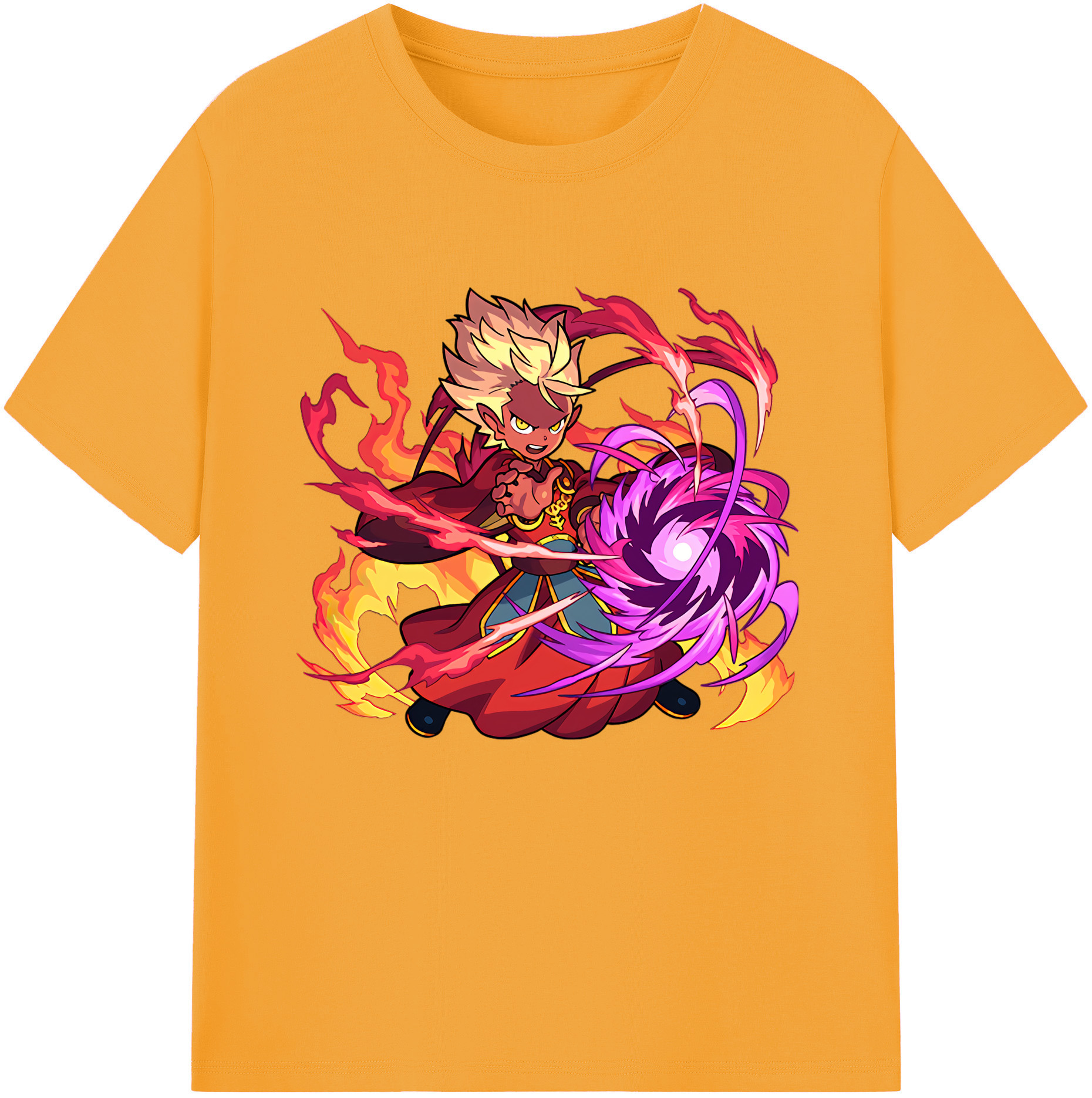 （画像用） 妖怪ウォッチ Yo-kai Watch 綿100％半袖Tシャツ（フロントプリント）