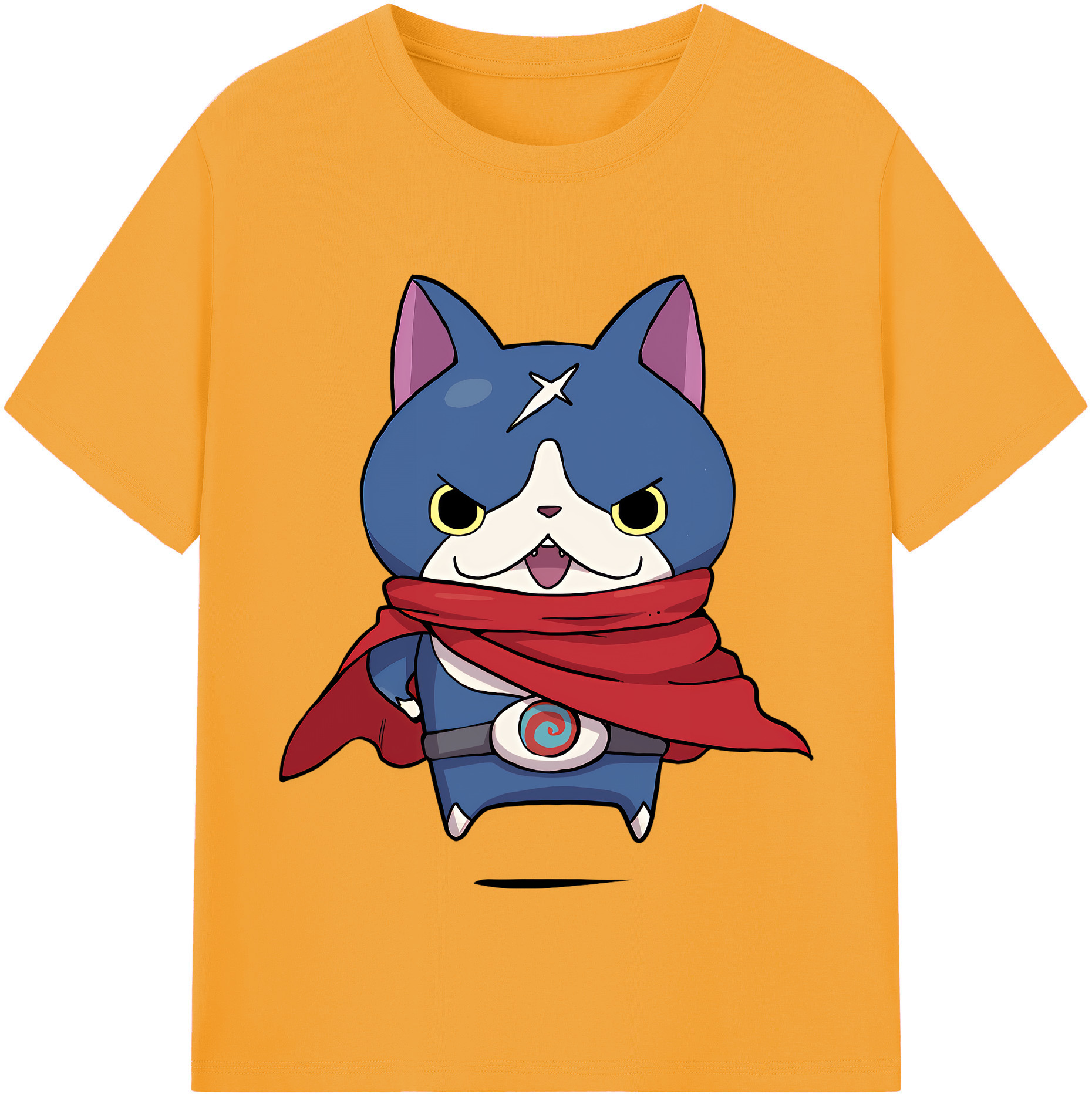 （画像用） 妖怪ウォッチ Yo-kai Watch 綿100％半袖Tシャツ（フロントプリント）