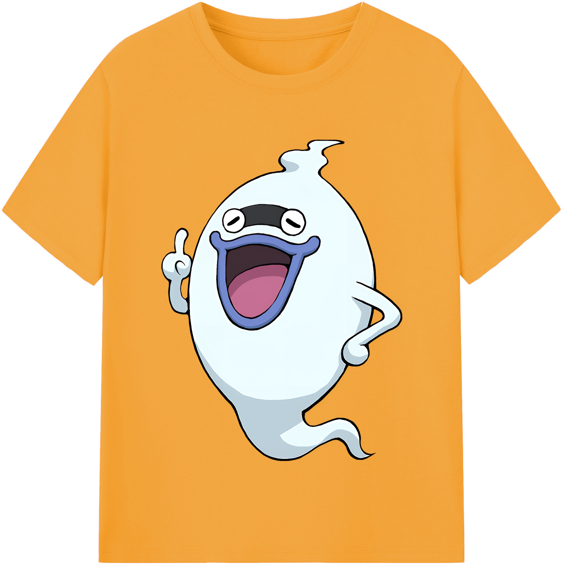 （画像用） 妖怪ウォッチ Yo-kai Watch 綿100％半袖Tシャツ（フロントプリント）