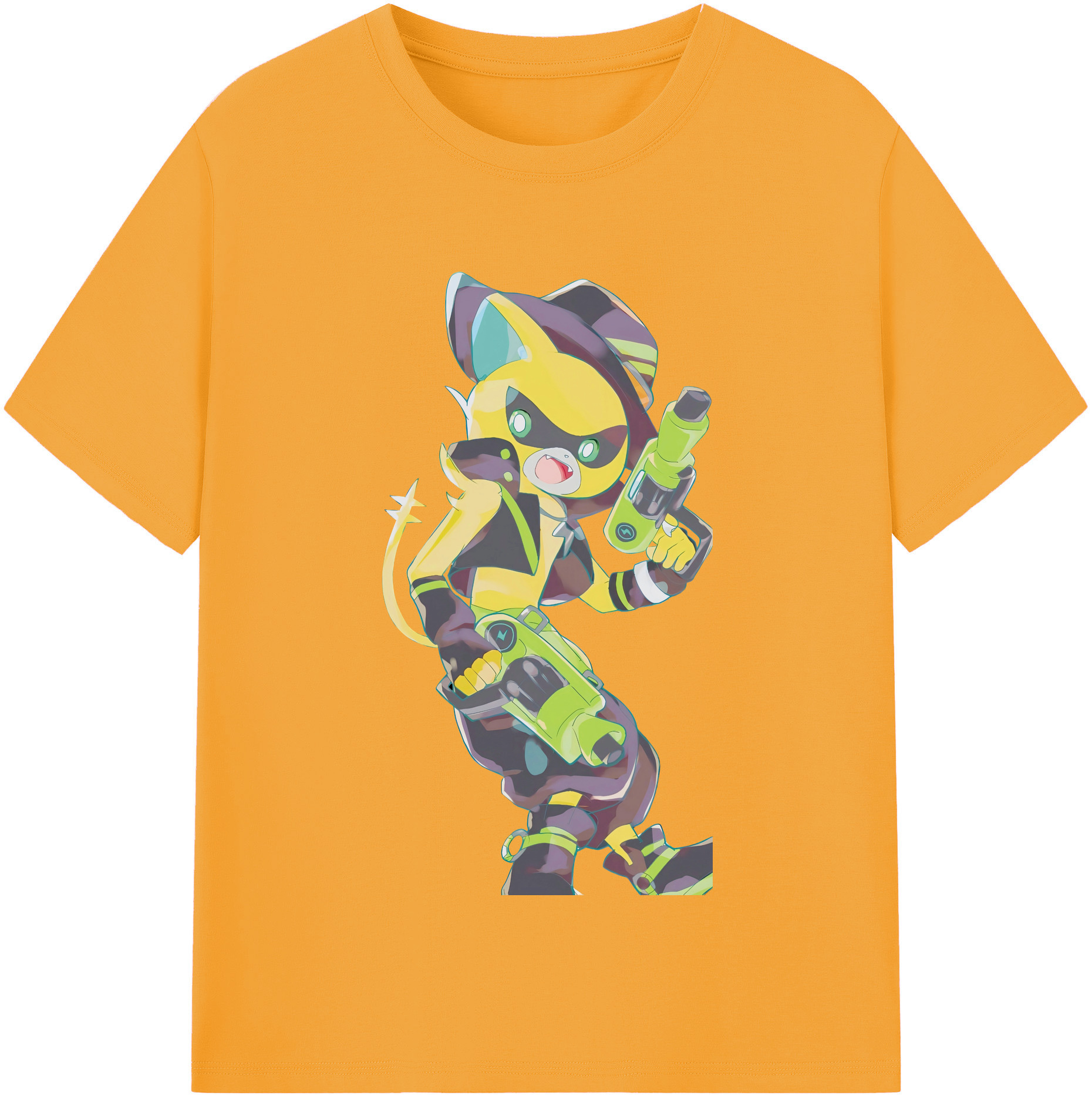 （画像用） 妖怪ウォッチ Yo-kai Watch 綿100％半袖Tシャツ（フロントプリント）