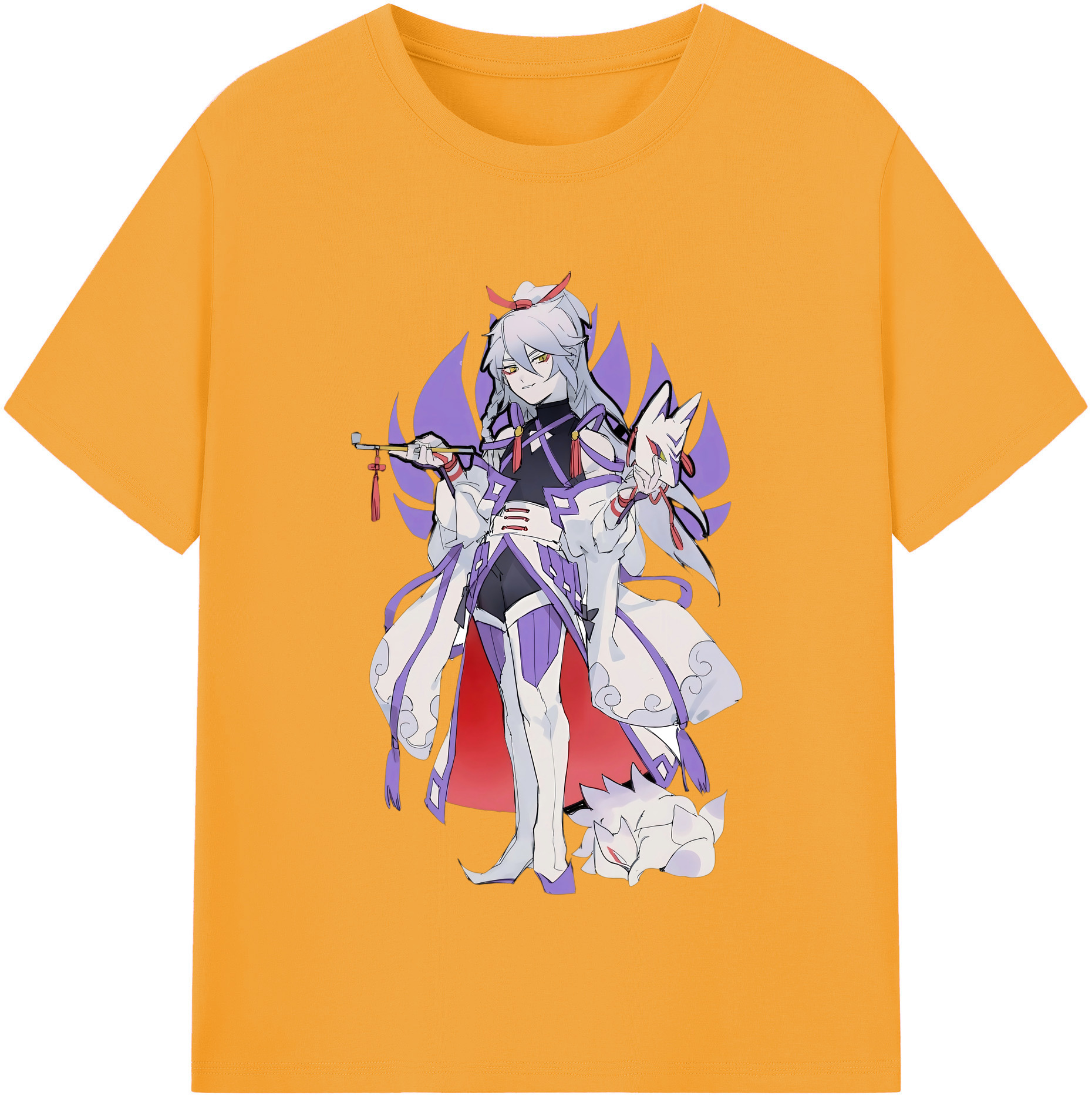 （画像用） 妖怪ウォッチ Yo-kai Watch 綿100％半袖Tシャツ（フロントプリント）