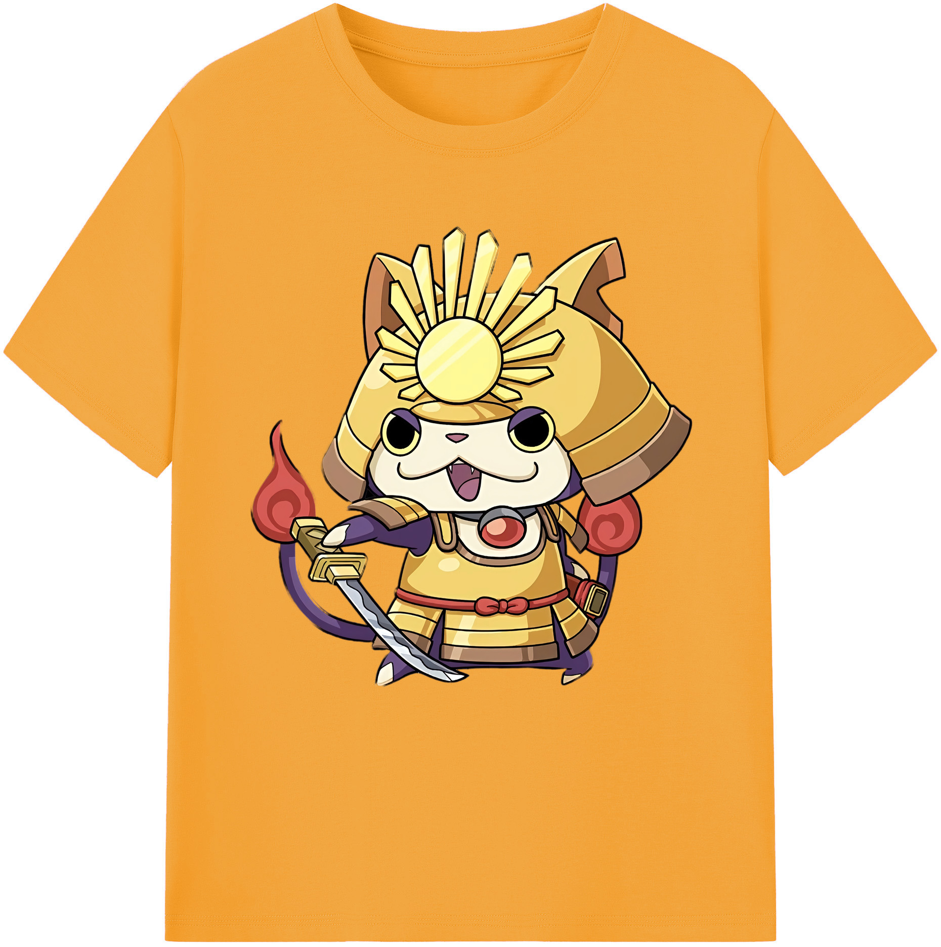 （画像用） 妖怪ウォッチ Yo-kai Watch 綿100％半袖Tシャツ（フロントプリント）