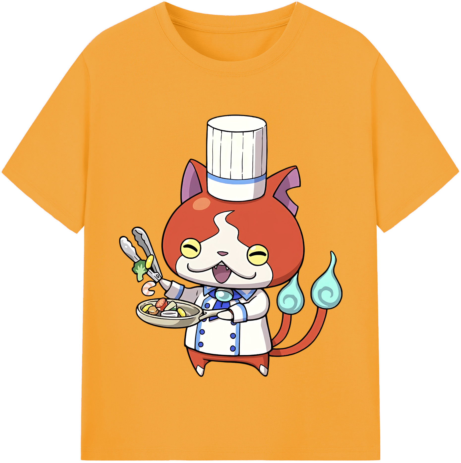 （画像用） 妖怪ウォッチ Yo-kai Watch 綿100％半袖Tシャツ（フロントプリント）