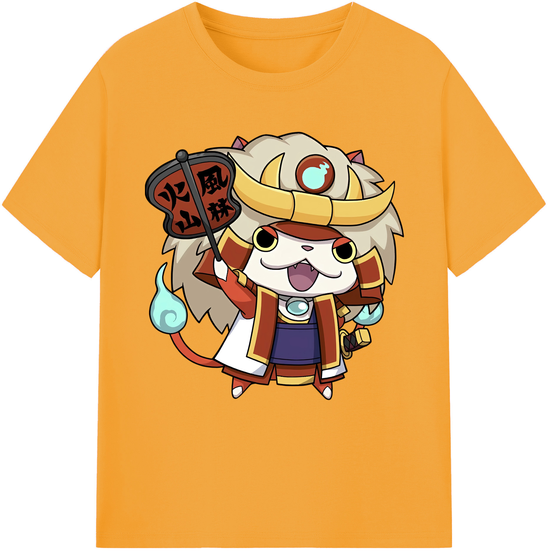 （画像用） 妖怪ウォッチ Yo-kai Watch 綿100％半袖Tシャツ（フロントプリント）