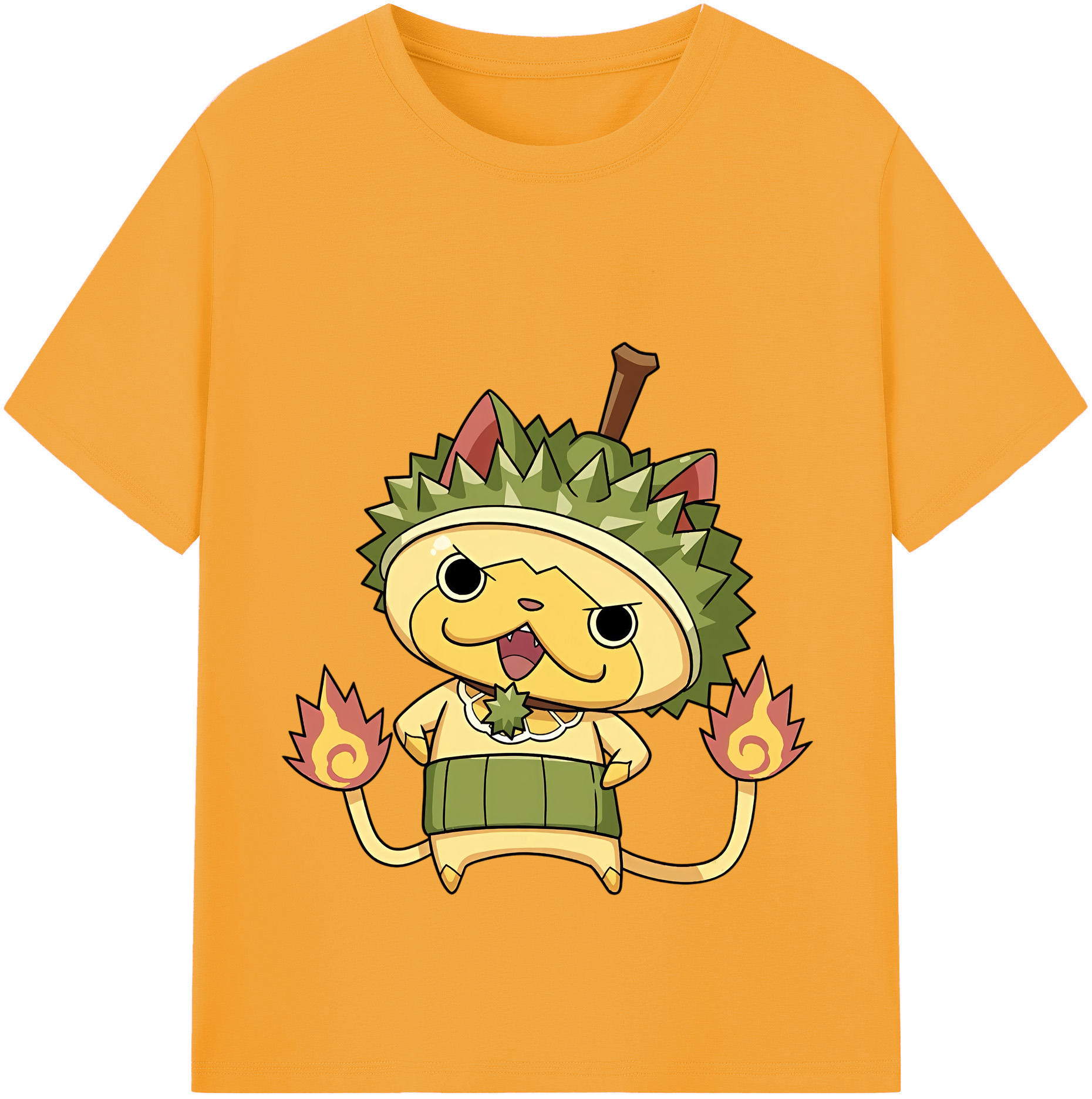 （画像用） 妖怪ウォッチ Yo-kai Watch 綿100％半袖Tシャツ（フロントプリント）