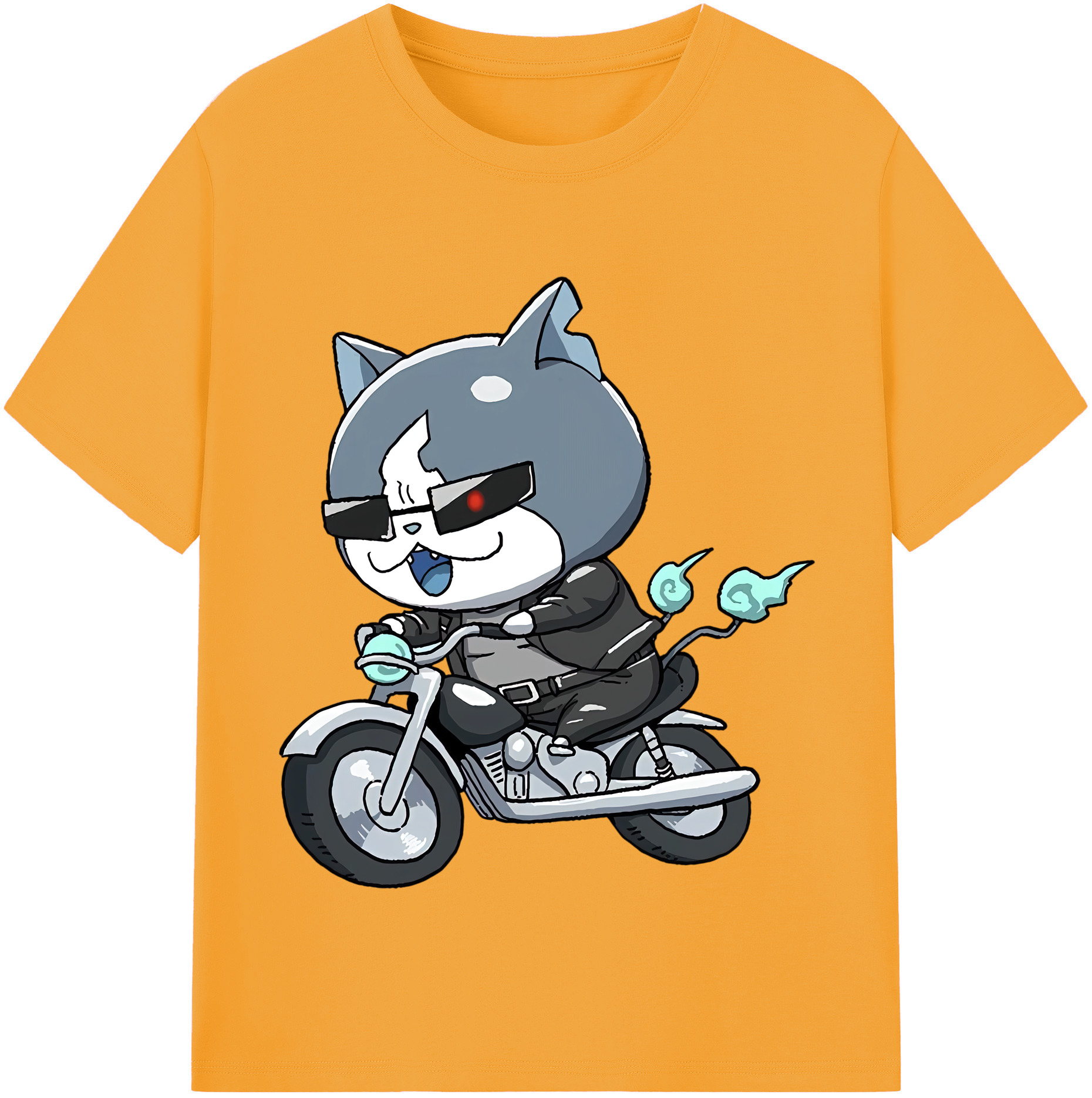 （画像用） 妖怪ウォッチ Yo-kai Watch 綿100％半袖Tシャツ（フロントプリント）