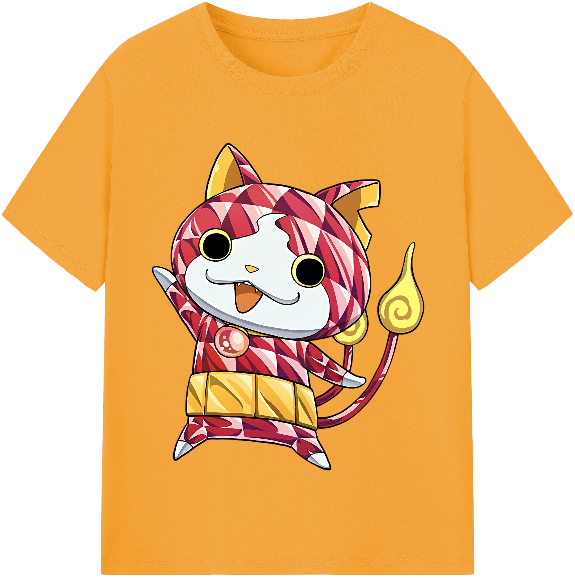 （画像用） 妖怪ウォッチ Yo-kai Watch 綿100％半袖Tシャツ（フロントプリント）
