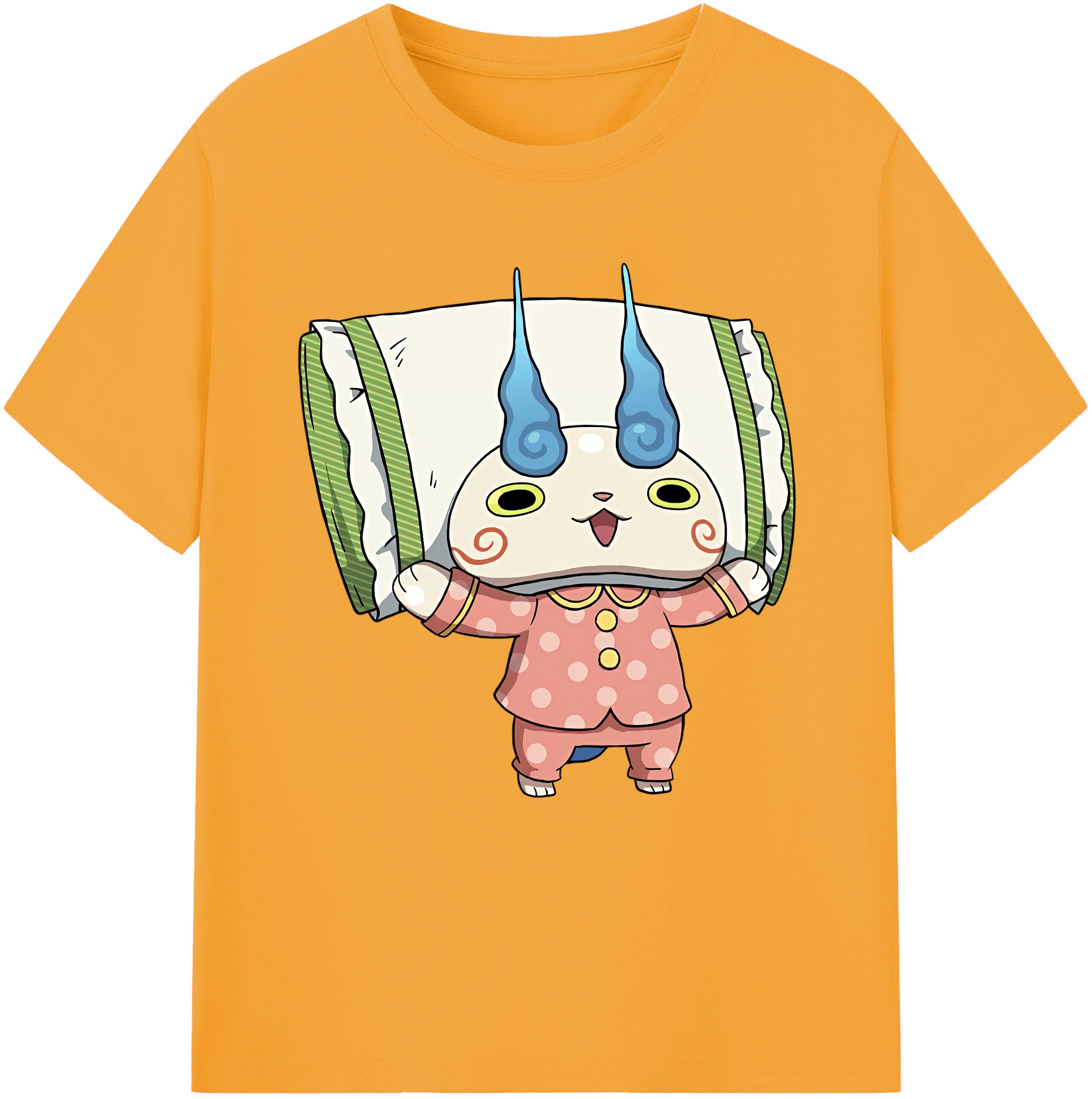 （画像用） 妖怪ウォッチ Yo-kai Watch 綿100％半袖Tシャツ（フロントプリント）