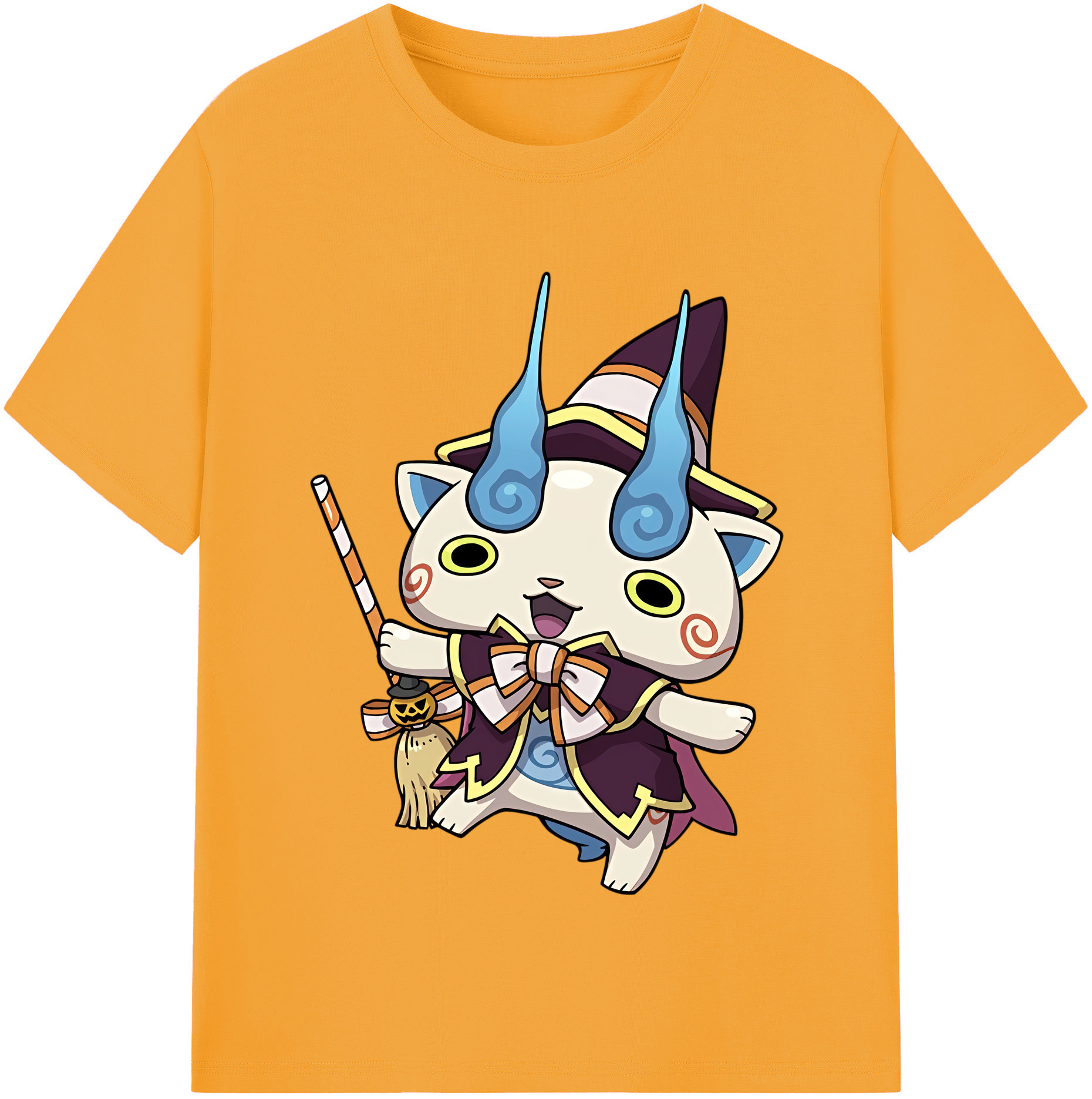 （画像用） 妖怪ウォッチ Yo-kai Watch 綿100％半袖Tシャツ（フロントプリント）