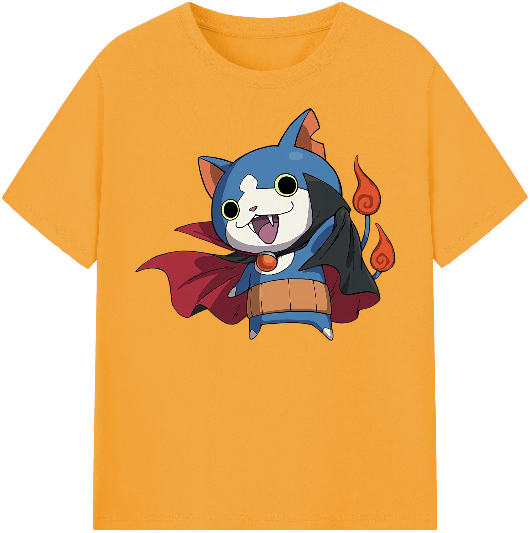 （画像用） 妖怪ウォッチ Yo-kai Watch 綿100％半袖Tシャツ（フロントプリント）