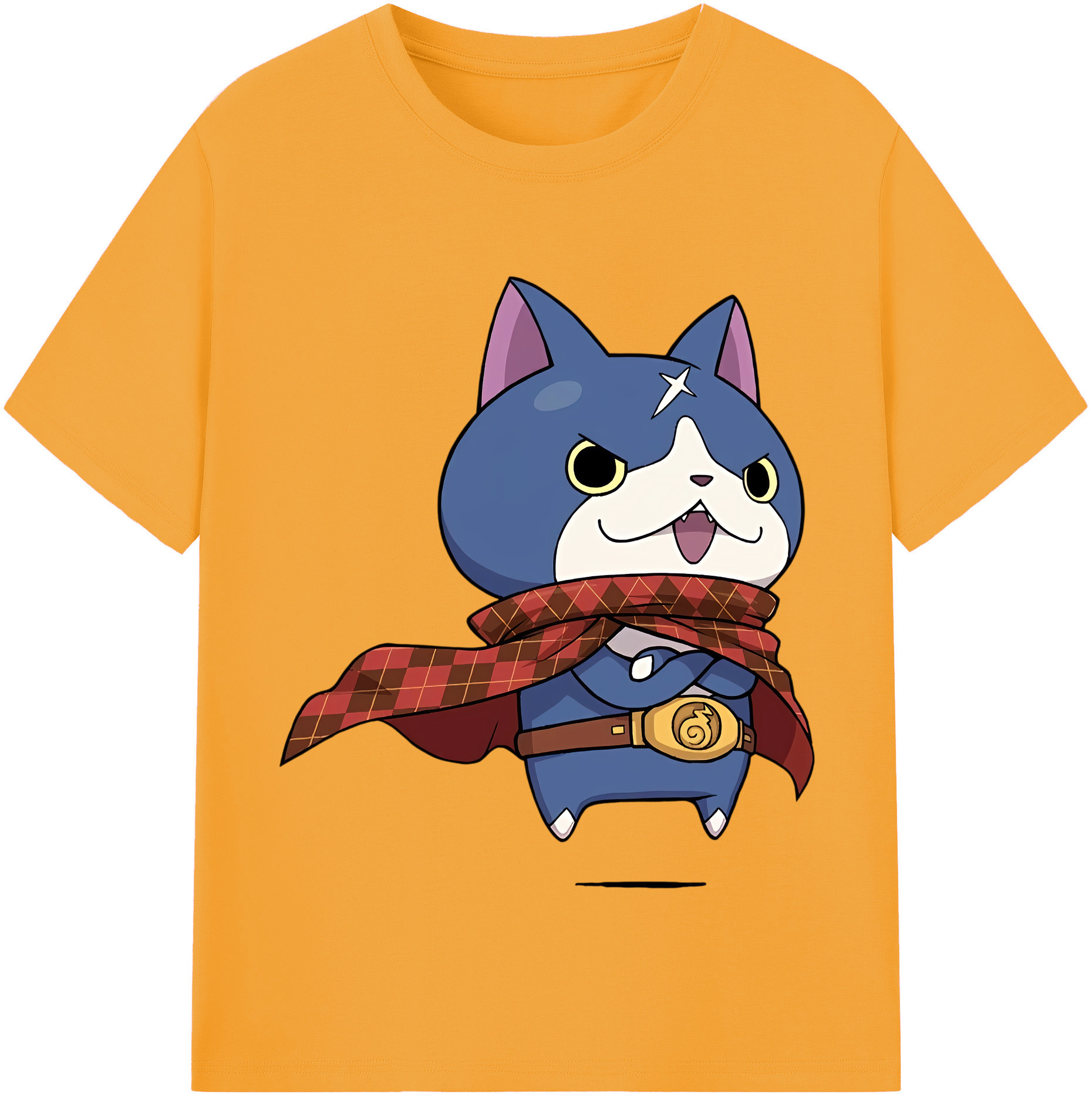 （画像用） 妖怪ウォッチ Yo-kai Watch 綿100％半袖Tシャツ（フロントプリント）