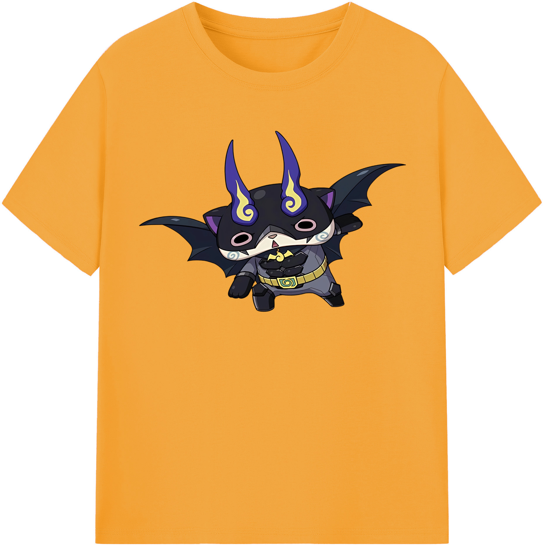（画像用） 妖怪ウォッチ Yo-kai Watch 綿100％半袖Tシャツ（フロントプリント）