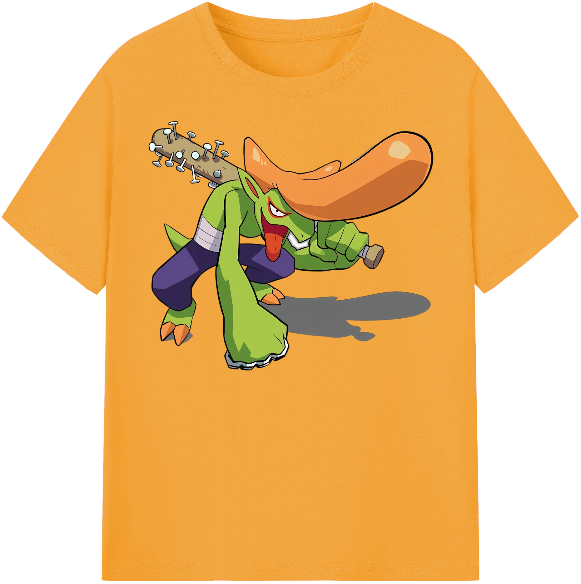 （画像用） 妖怪ウォッチ Yo-kai Watch 綿100％半袖Tシャツ（フロントプリント）