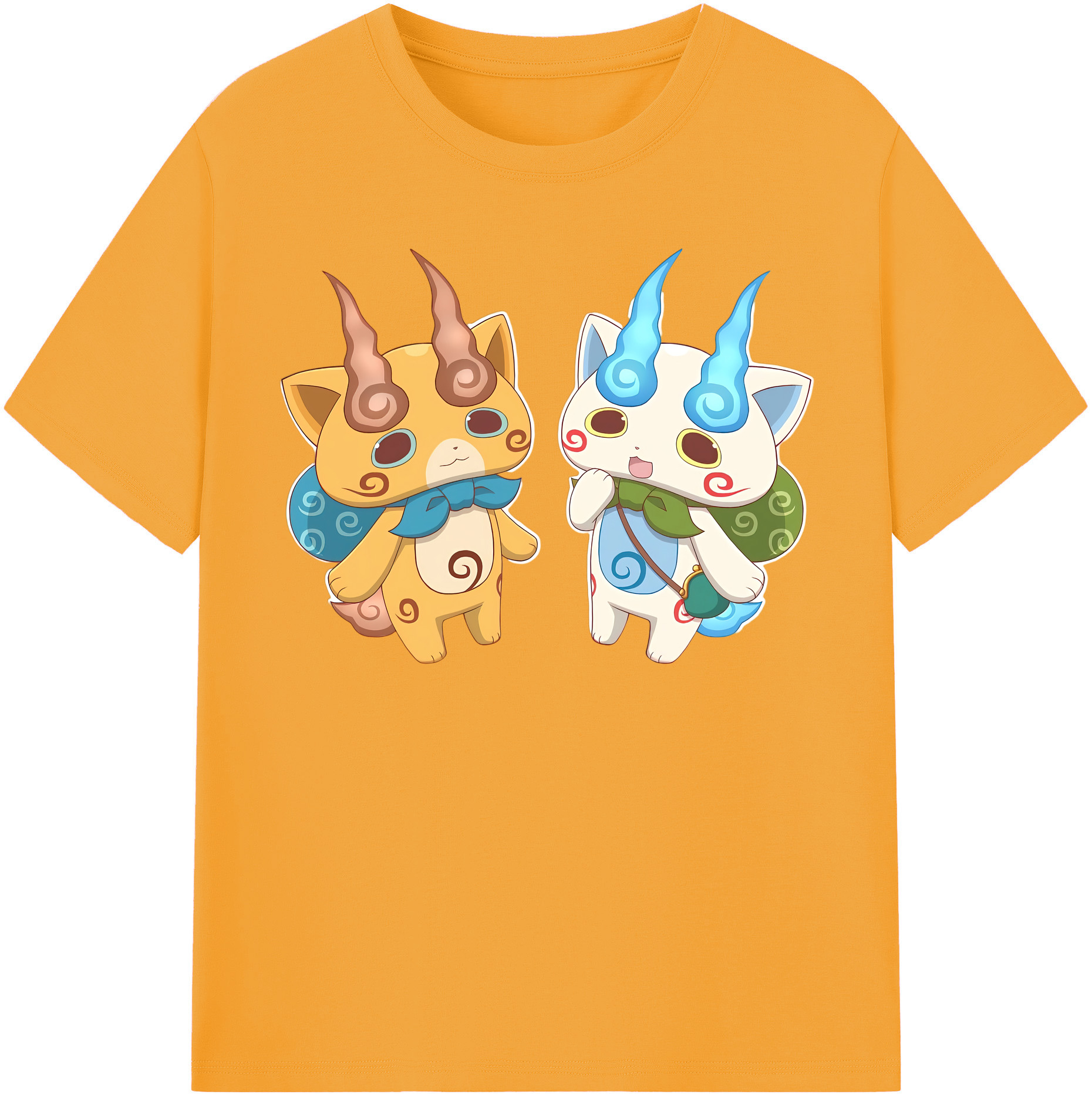 （画像用） 妖怪ウォッチ Yo-kai Watch 綿100％半袖Tシャツ（フロントプリント）