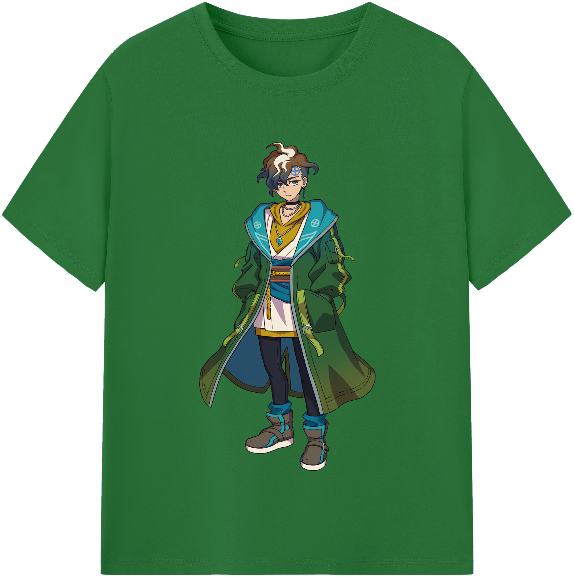 （画像用） 妖怪ウォッチ Yo-kai Watch 綿100％半袖Tシャツ（フロントプリント）