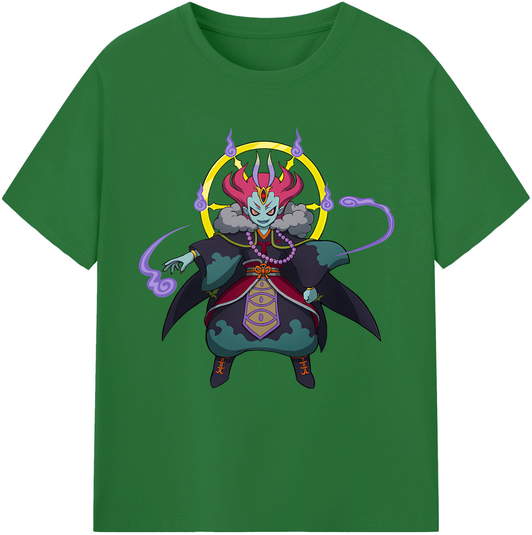 （画像用） 妖怪ウォッチ Yo-kai Watch 綿100％半袖Tシャツ（フロントプリント）