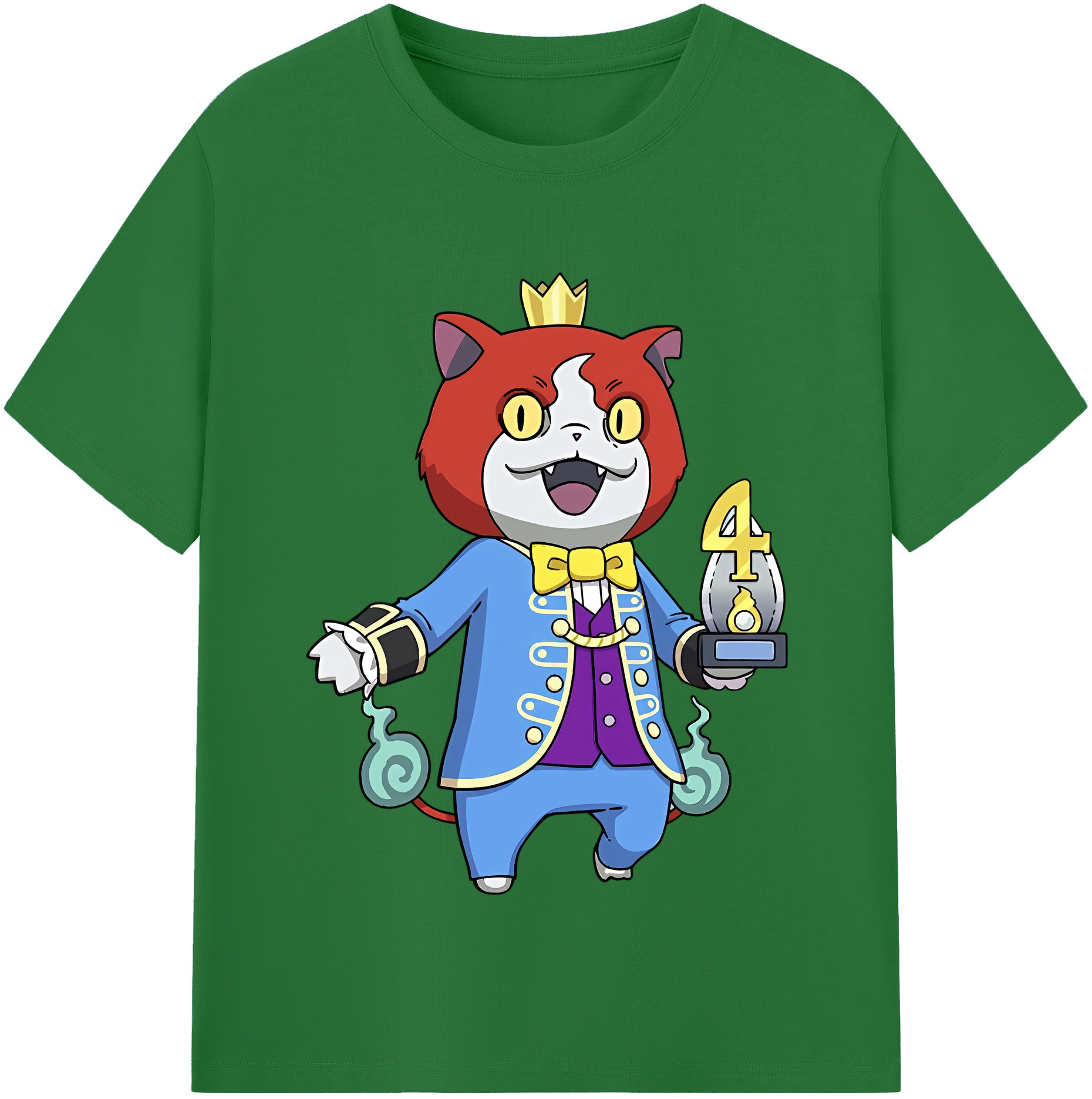 （画像用） 妖怪ウォッチ Yo-kai Watch 綿100％半袖Tシャツ（フロントプリント）