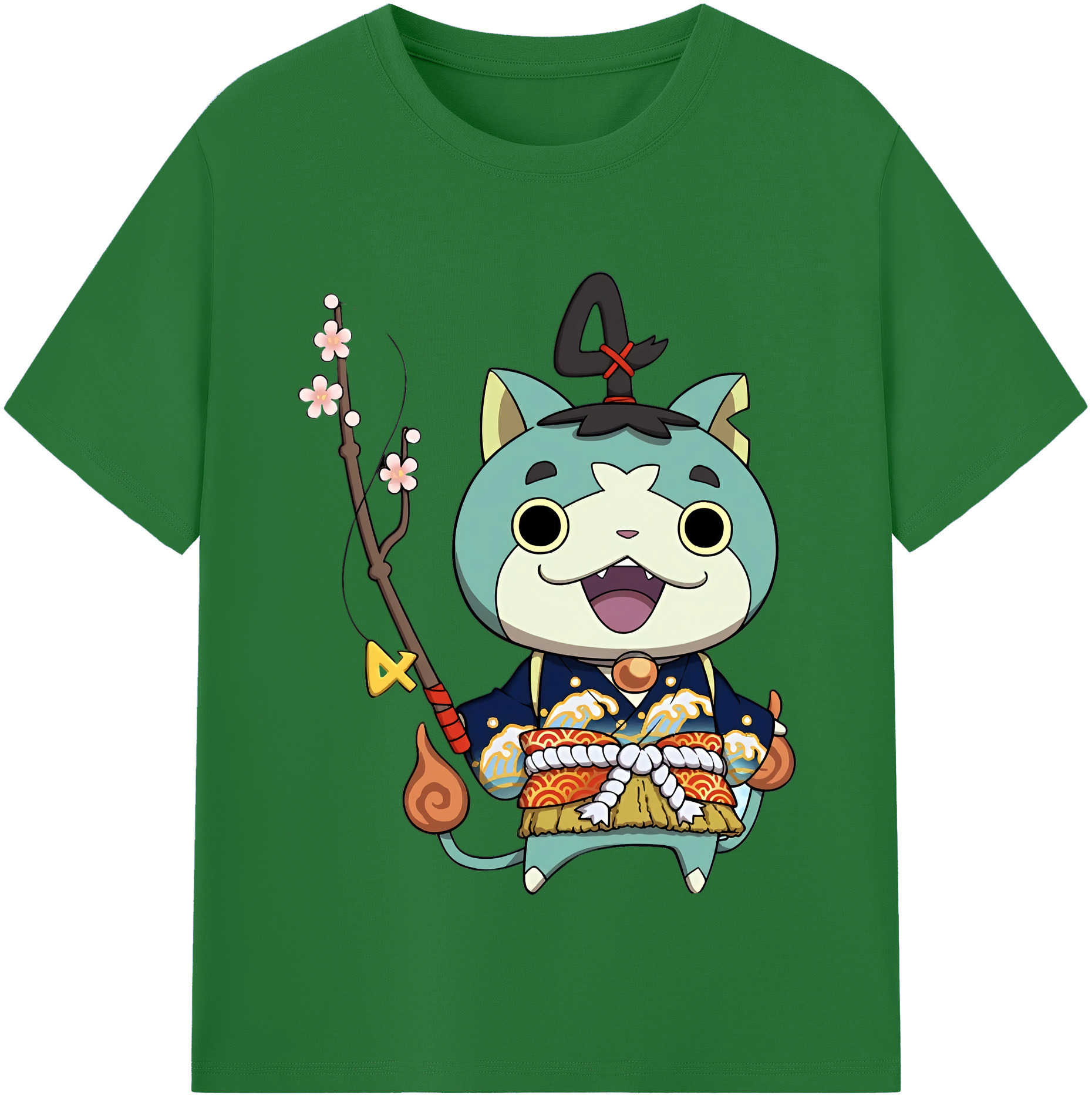 （画像用） 妖怪ウォッチ Yo-kai Watch 綿100％半袖Tシャツ（フロントプリント）