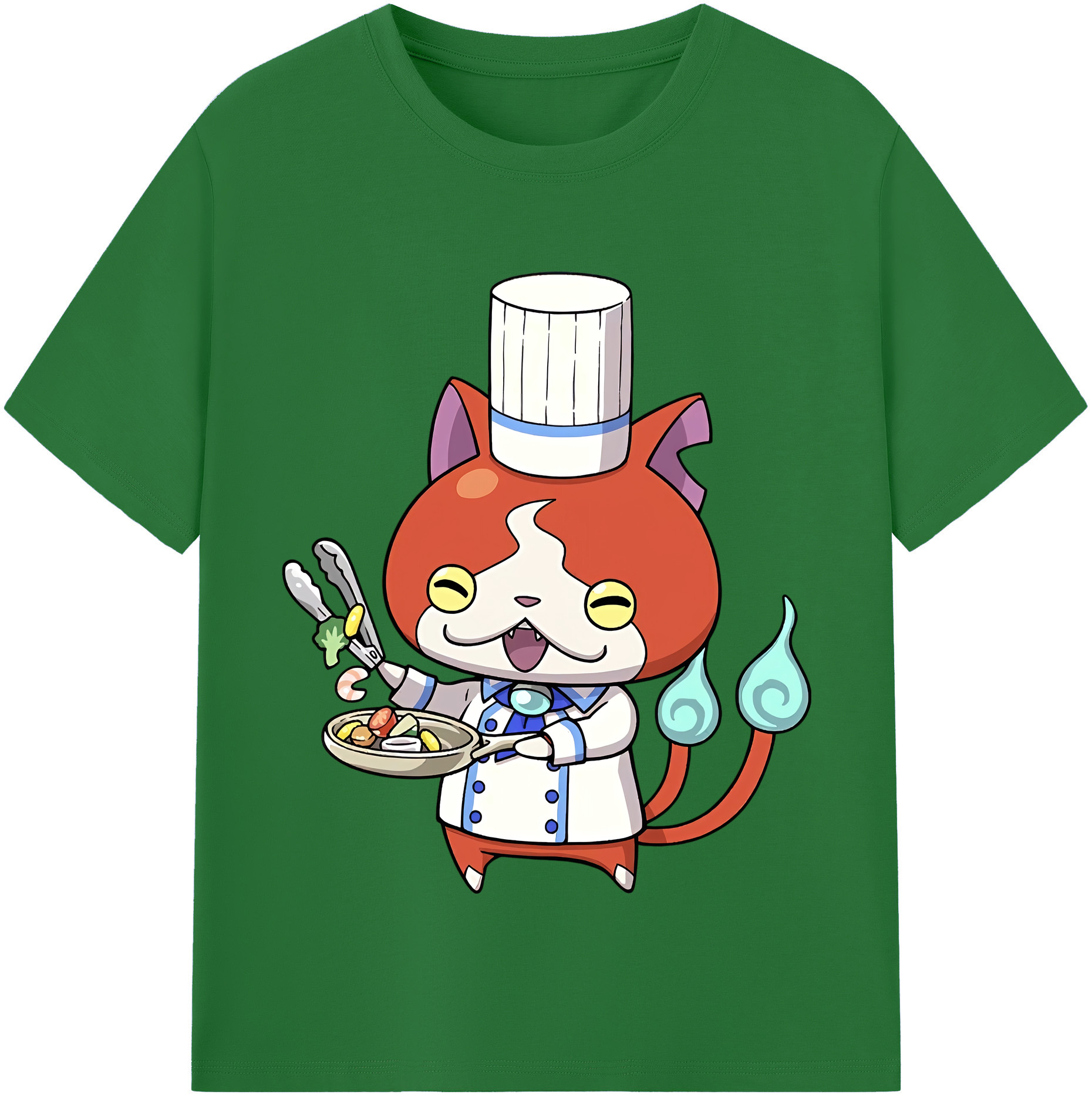 （画像用） 妖怪ウォッチ Yo-kai Watch 綿100％半袖Tシャツ（フロントプリント）