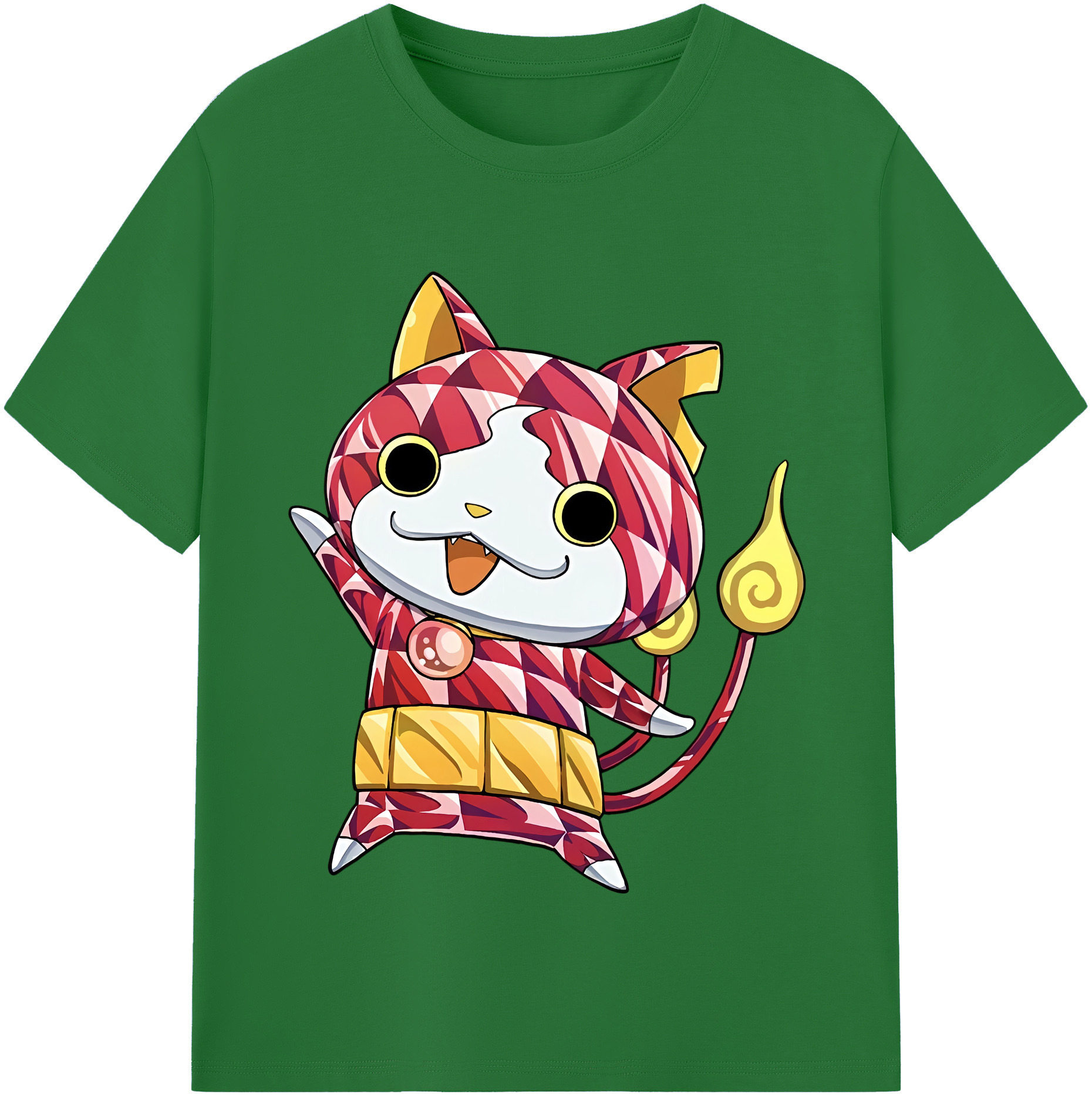 （画像用） 妖怪ウォッチ Yo-kai Watch 綿100％半袖Tシャツ（フロントプリント）