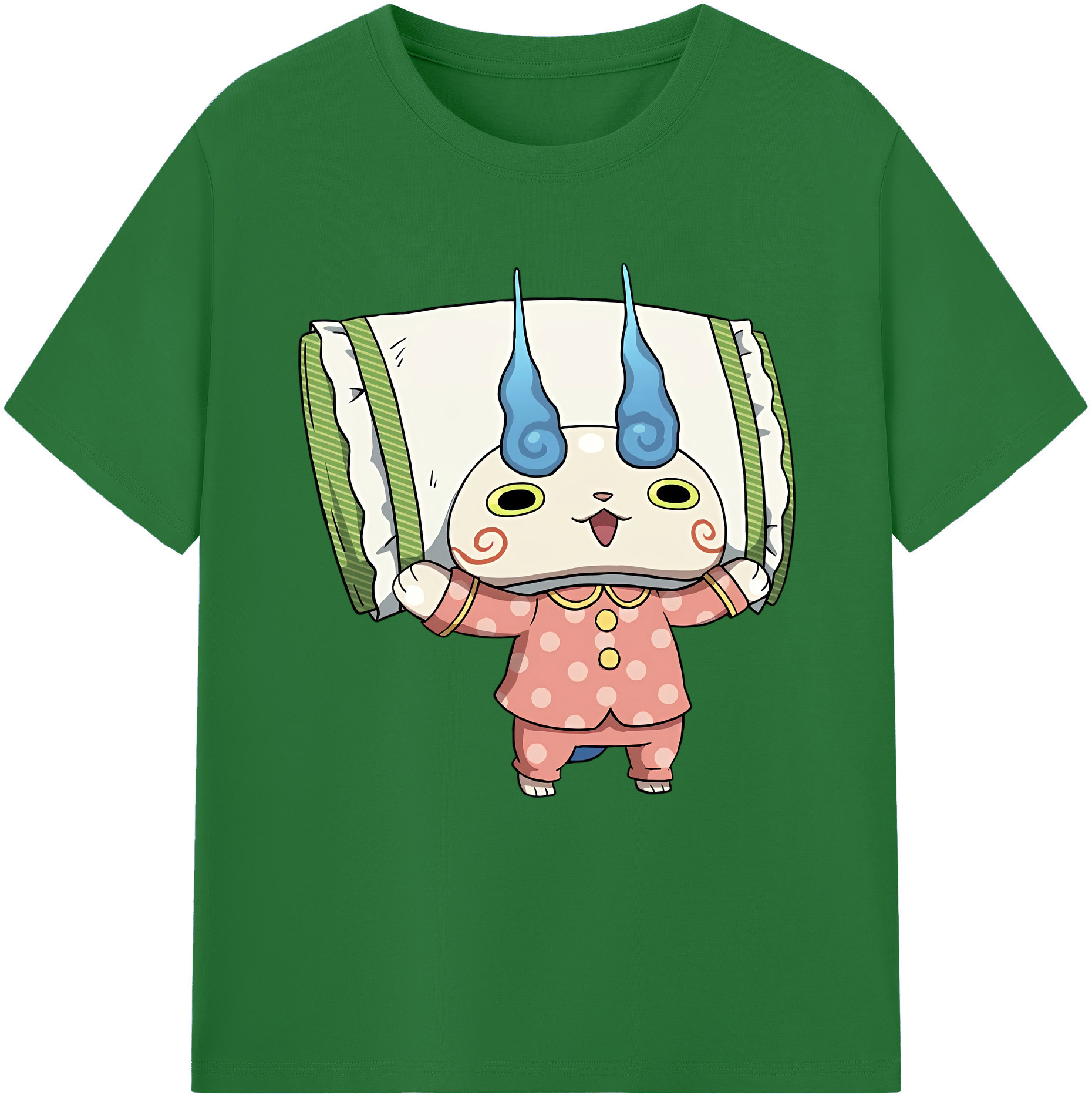 （画像用） 妖怪ウォッチ Yo-kai Watch 綿100％半袖Tシャツ（フロントプリント）