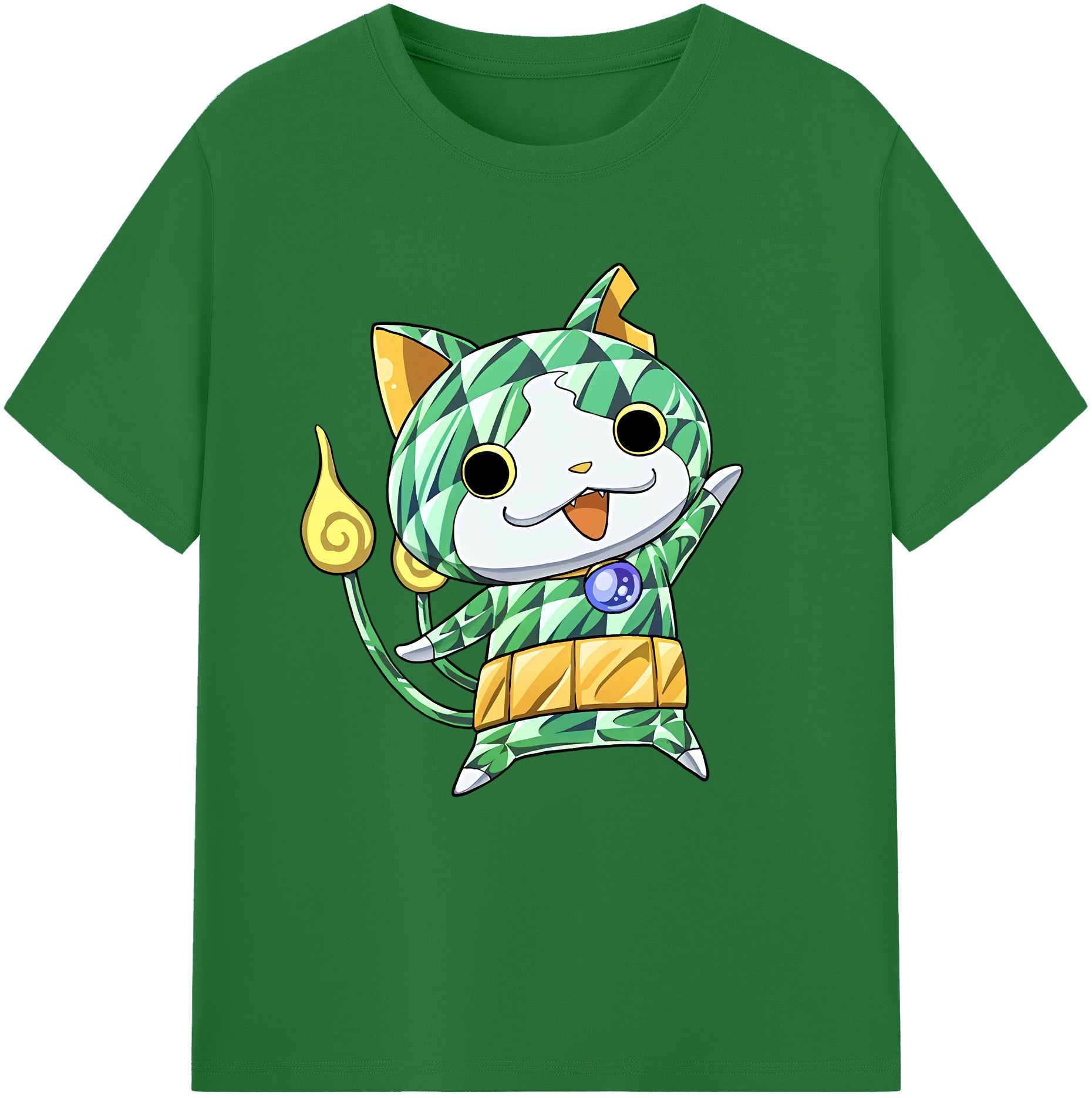 （画像用） 妖怪ウォッチ Yo-kai Watch 綿100％半袖Tシャツ（フロントプリント）