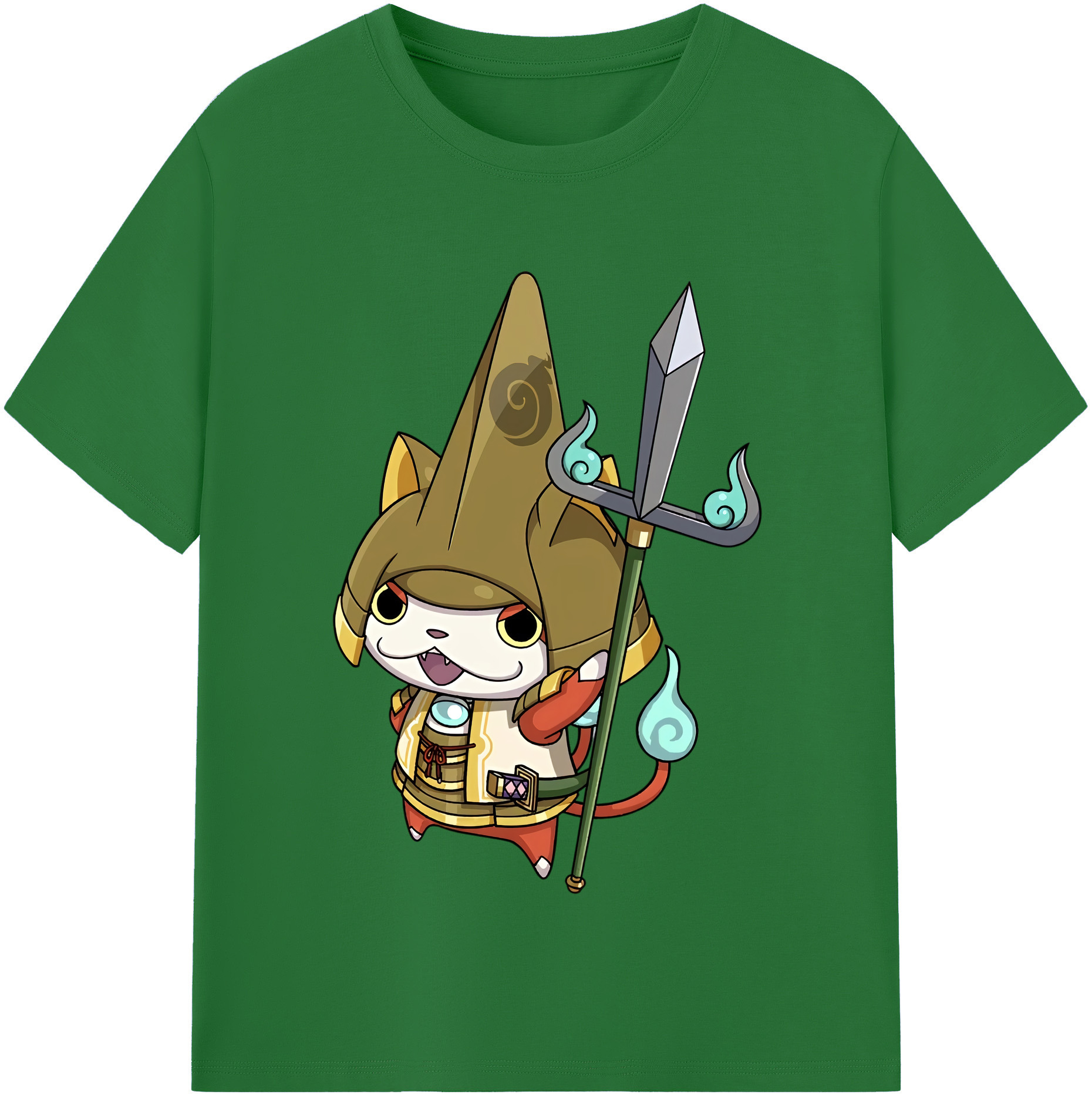 （画像用） 妖怪ウォッチ Yo-kai Watch 綿100％半袖Tシャツ（フロントプリント）