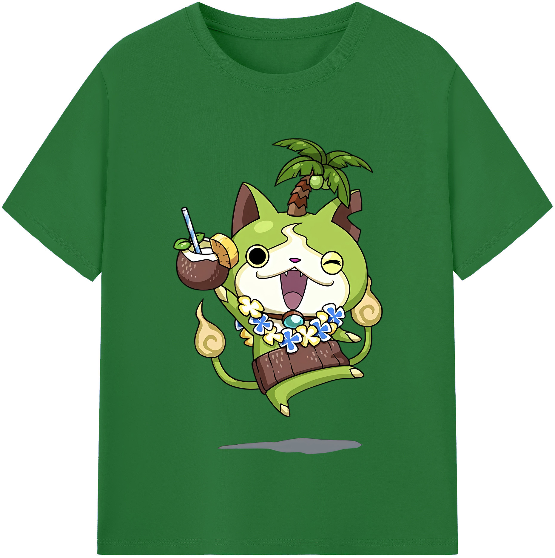 （画像用） 妖怪ウォッチ Yo-kai Watch 綿100％半袖Tシャツ（フロントプリント）