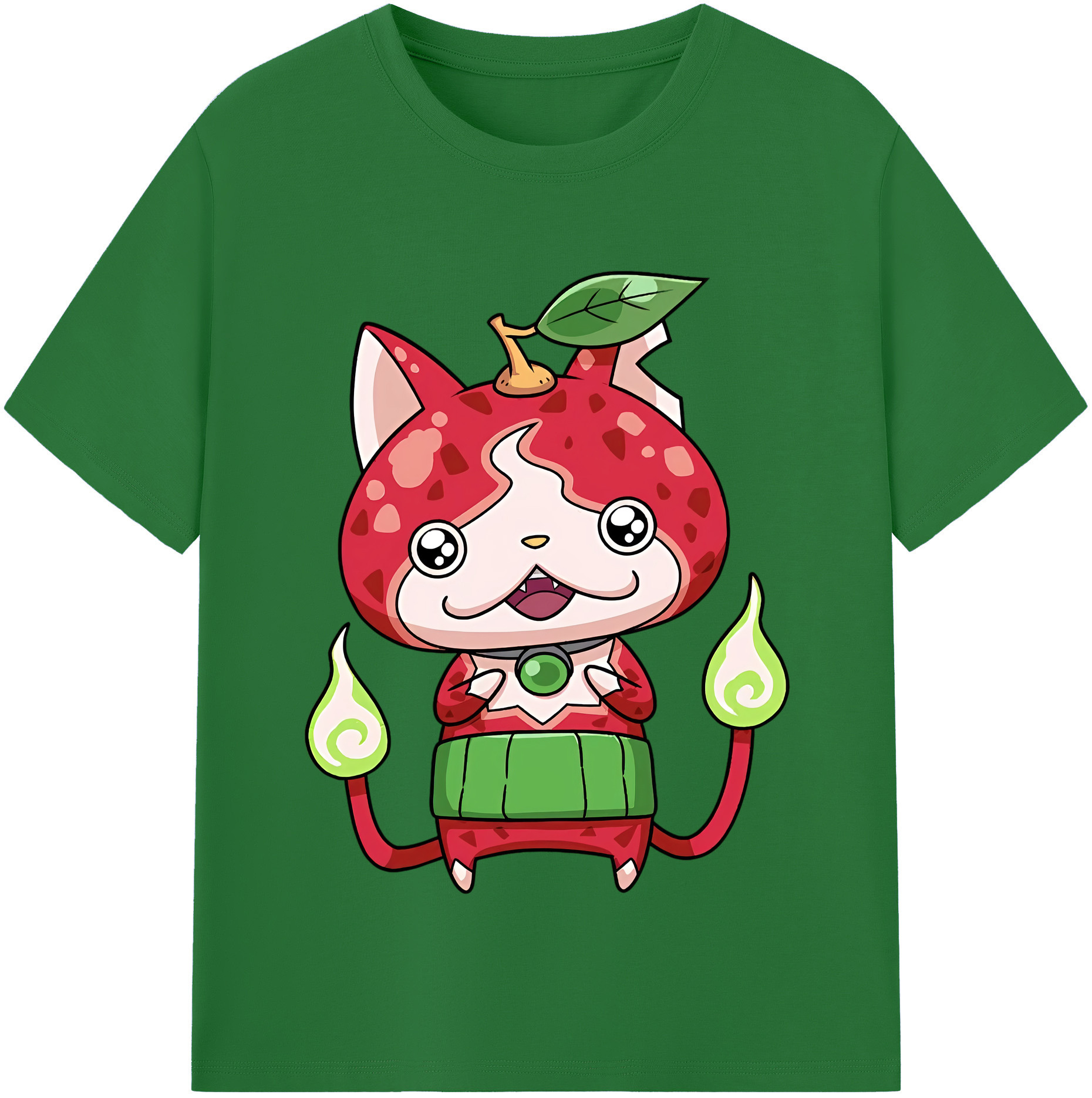 （画像用） 妖怪ウォッチ Yo-kai Watch 綿100％半袖Tシャツ（フロントプリント）