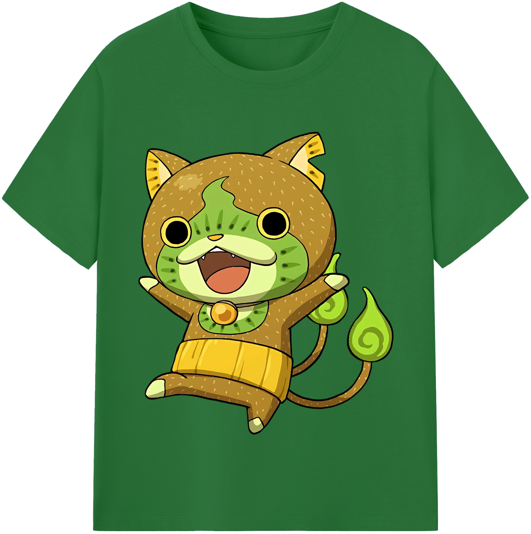 （画像用） 妖怪ウォッチ Yo-kai Watch 綿100％半袖Tシャツ（フロントプリント）
