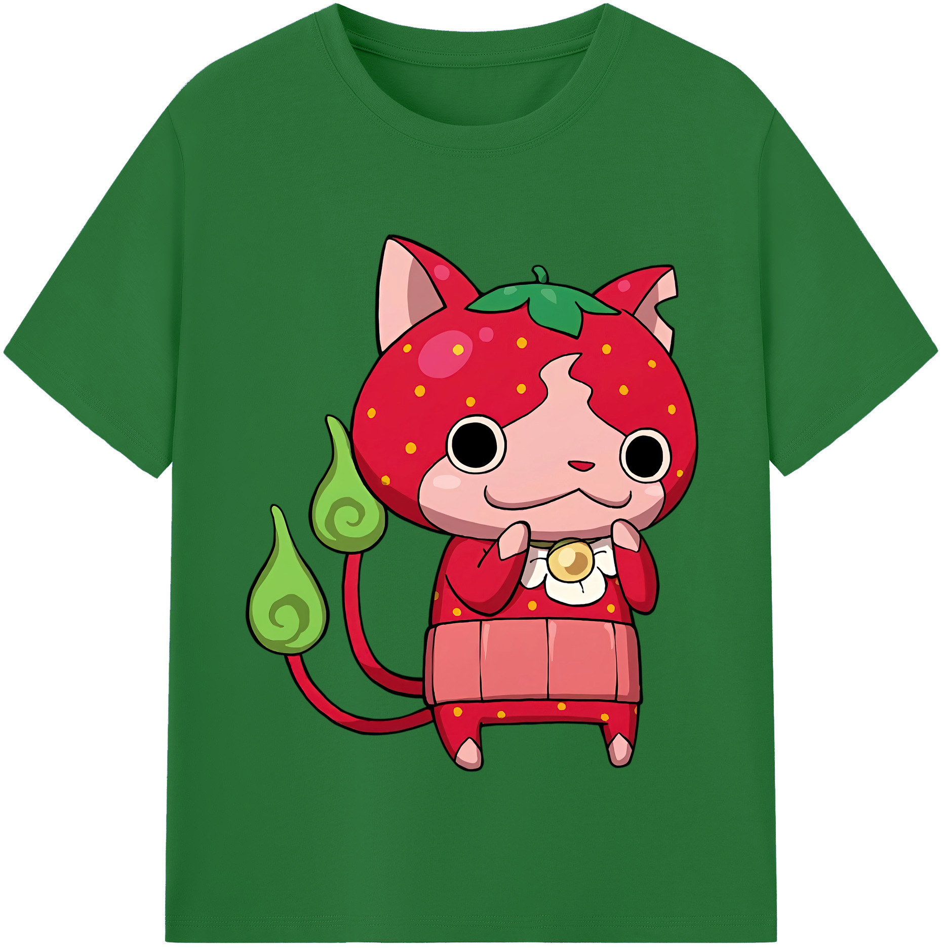 （画像用） 妖怪ウォッチ Yo-kai Watch 綿100％半袖Tシャツ（フロントプリント）