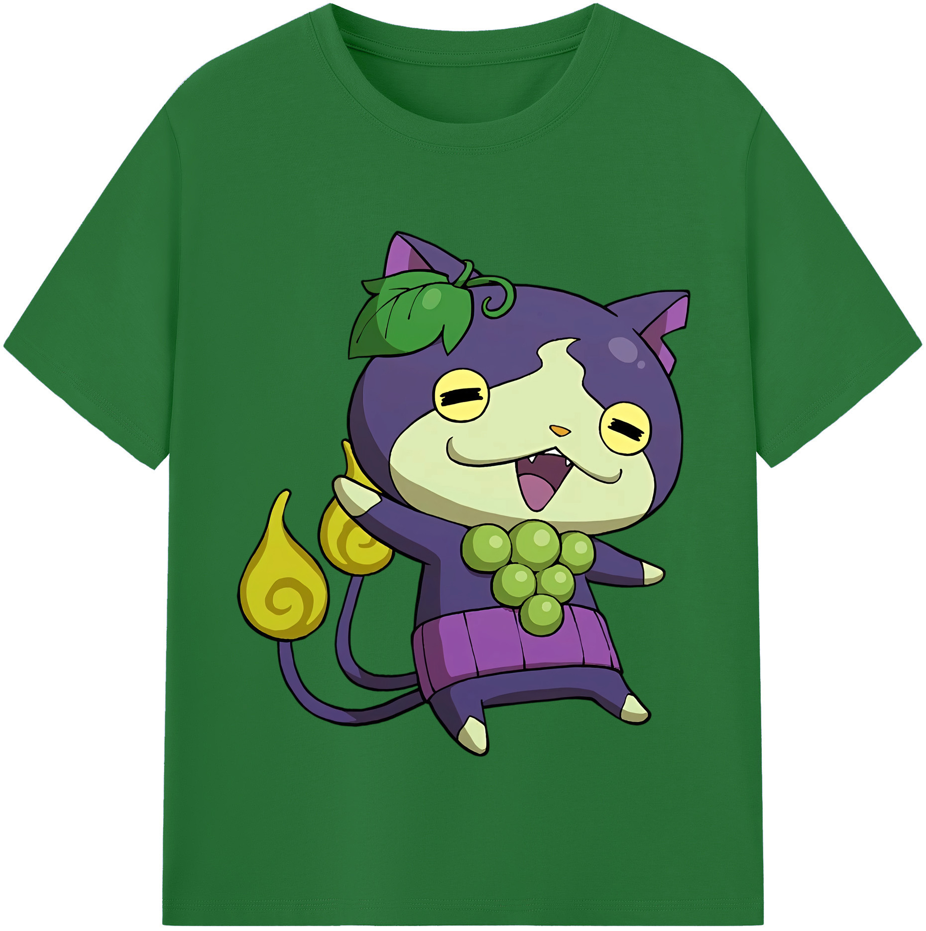 （画像用） 妖怪ウォッチ Yo-kai Watch 綿100％半袖Tシャツ（フロントプリント）