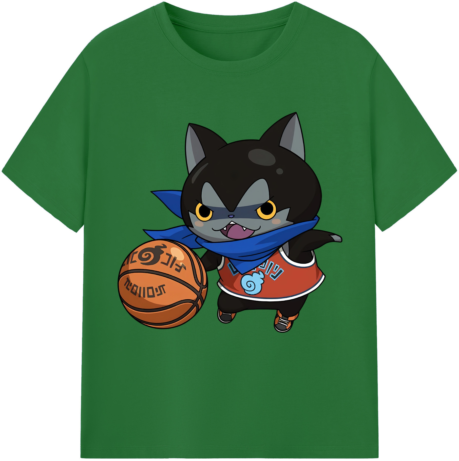 （画像用） 妖怪ウォッチ Yo-kai Watch 綿100％半袖Tシャツ（フロントプリント）