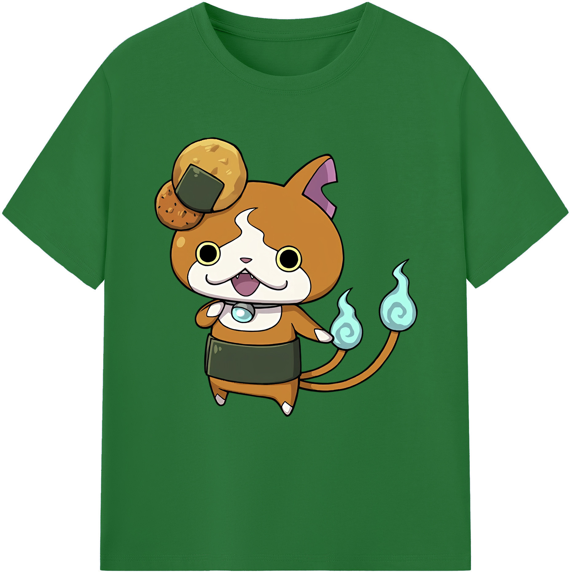 （画像用） 妖怪ウォッチ Yo-kai Watch 綿100％半袖Tシャツ（フロントプリント）