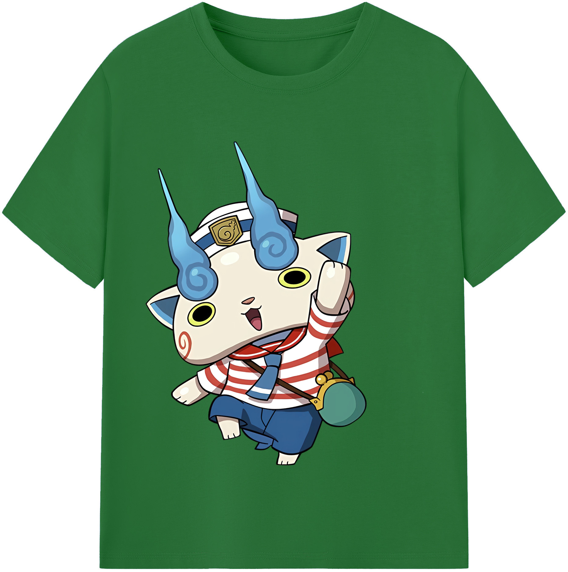 （画像用） 妖怪ウォッチ Yo-kai Watch 綿100％半袖Tシャツ（フロントプリント）