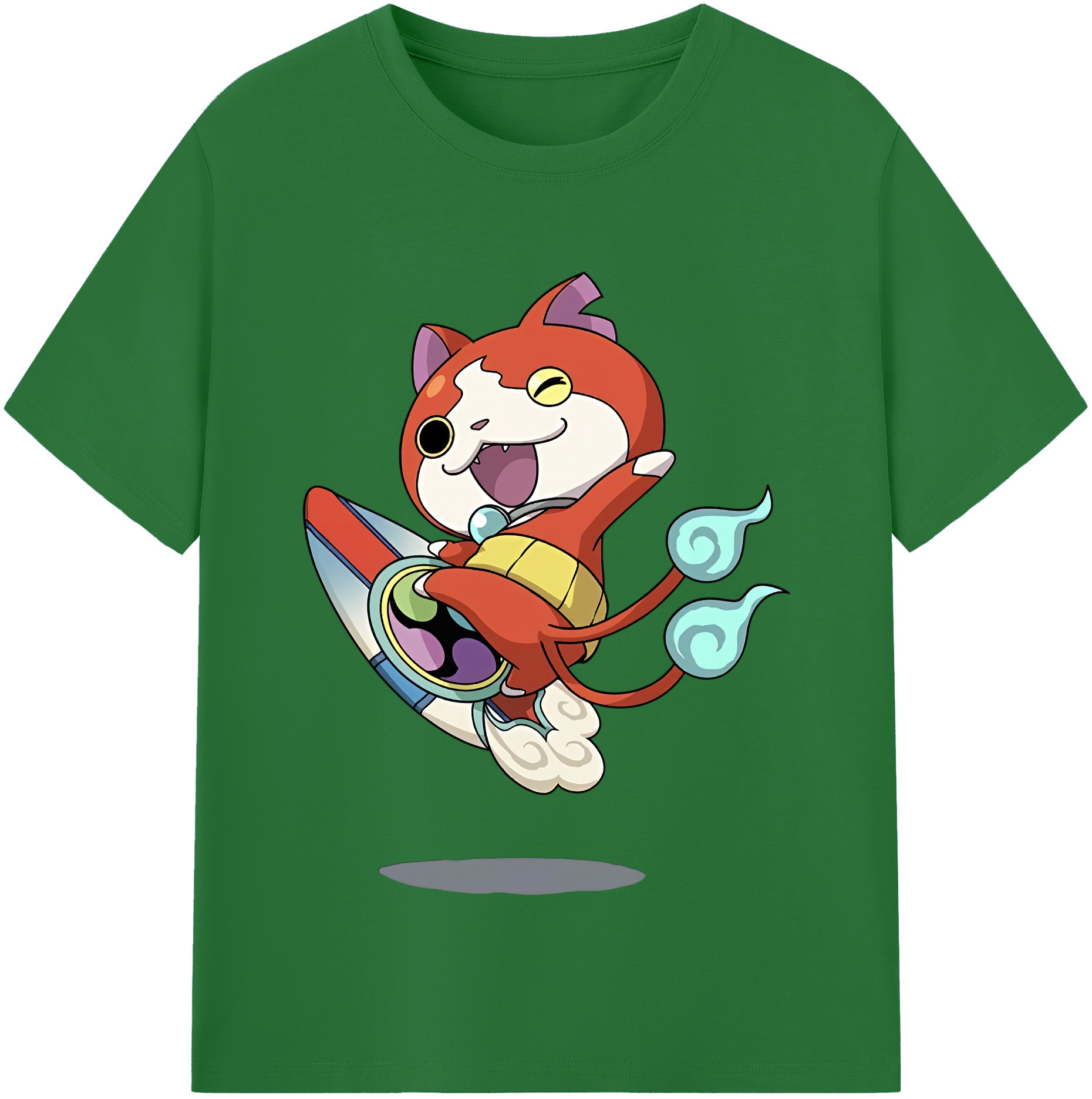 （画像用） 妖怪ウォッチ Yo-kai Watch 綿100％半袖Tシャツ（フロントプリント）