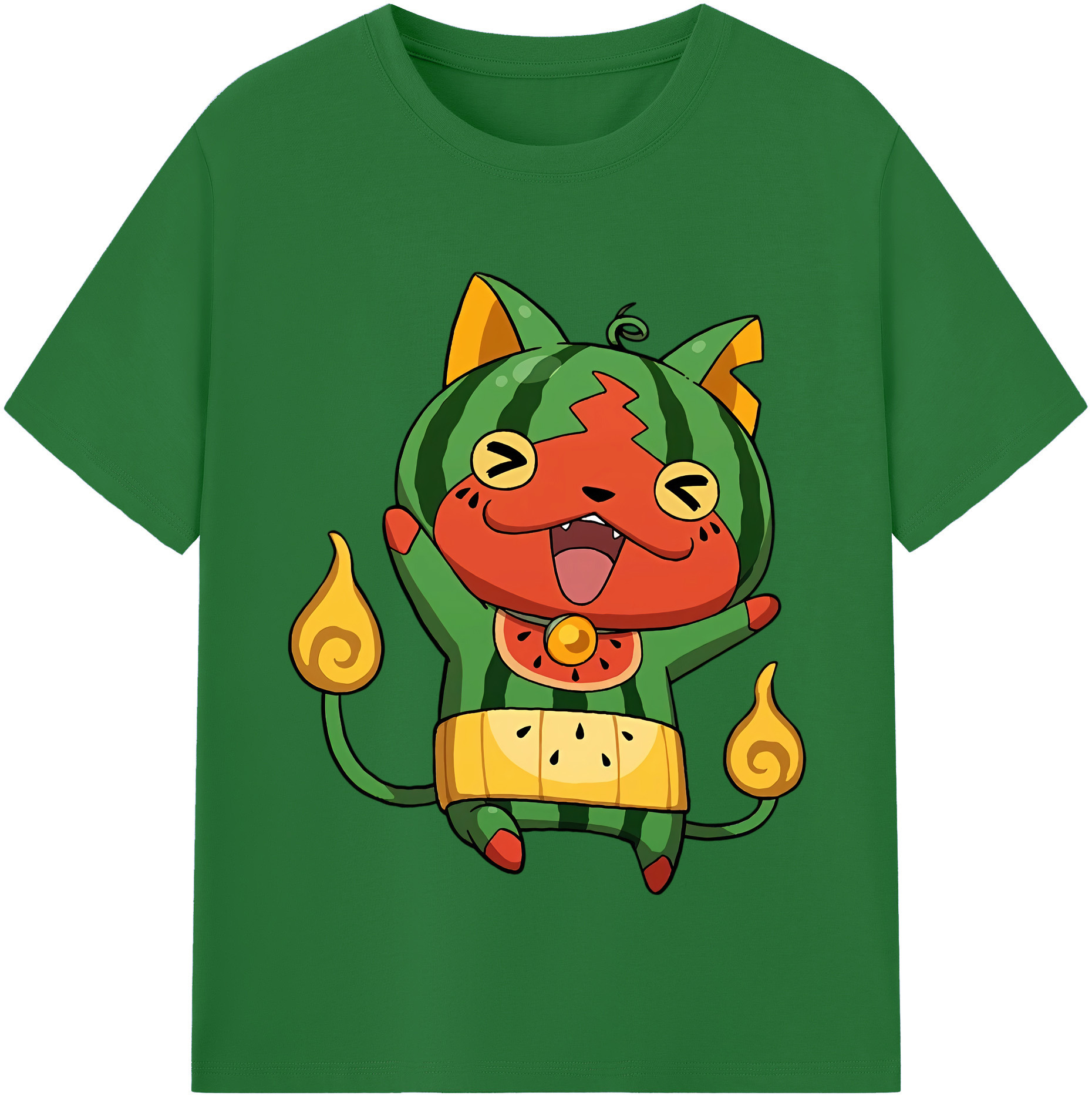 （画像用） 妖怪ウォッチ Yo-kai Watch 綿100％半袖Tシャツ（フロントプリント）