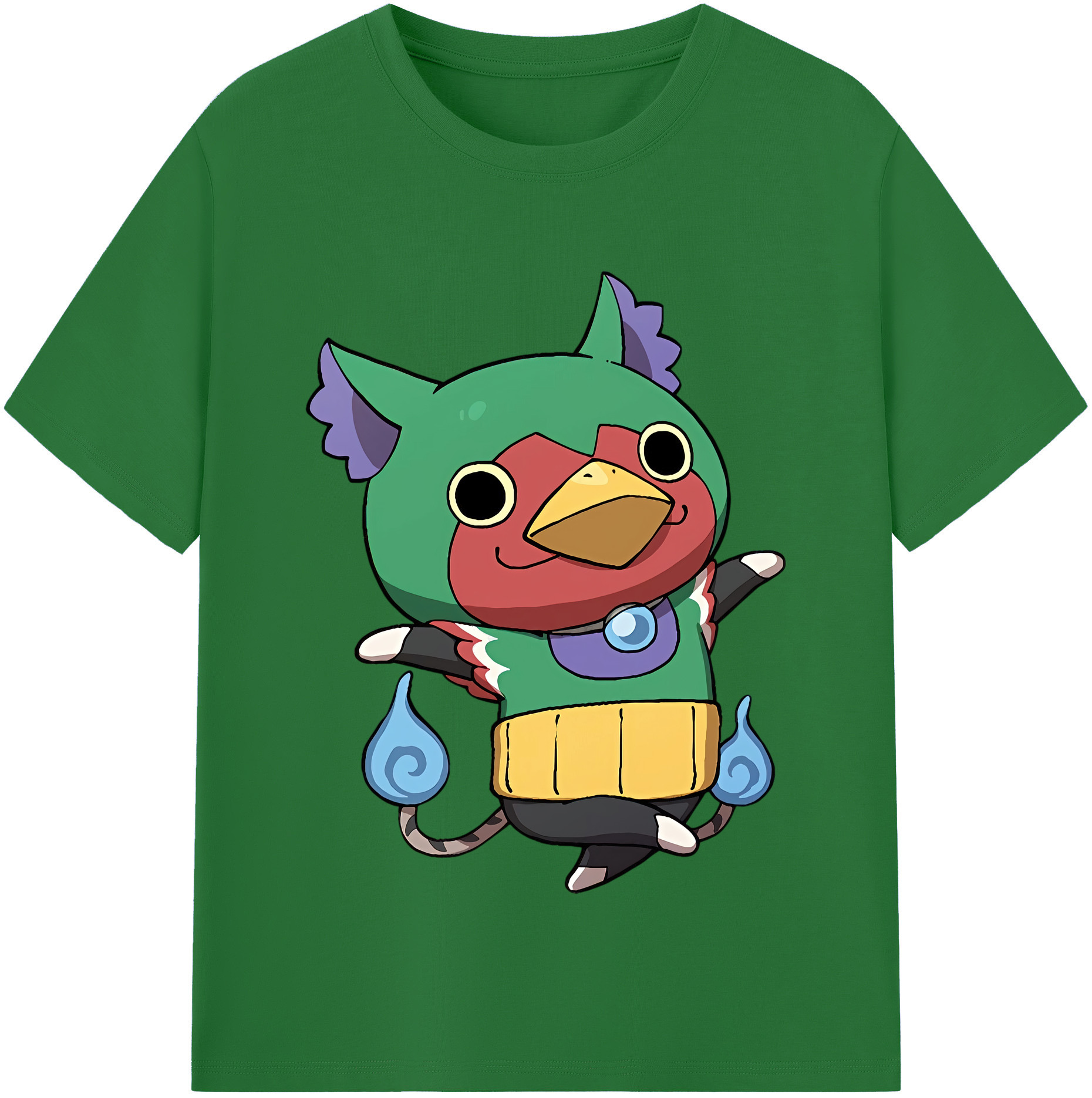 （画像用） 妖怪ウォッチ Yo-kai Watch 綿100％半袖Tシャツ（フロントプリント）