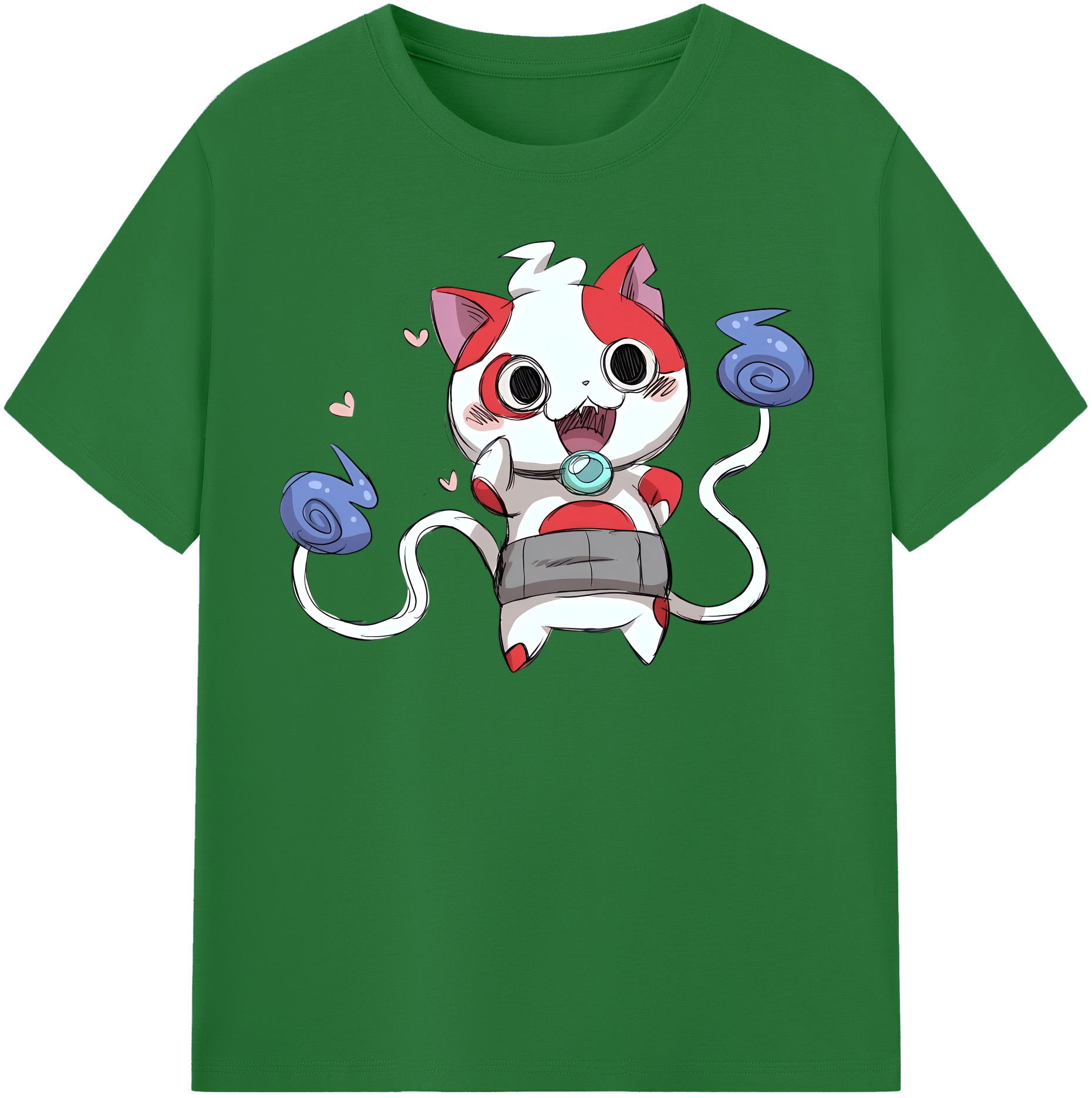 （画像用） 妖怪ウォッチ Yo-kai Watch 綿100％半袖Tシャツ（フロントプリント）