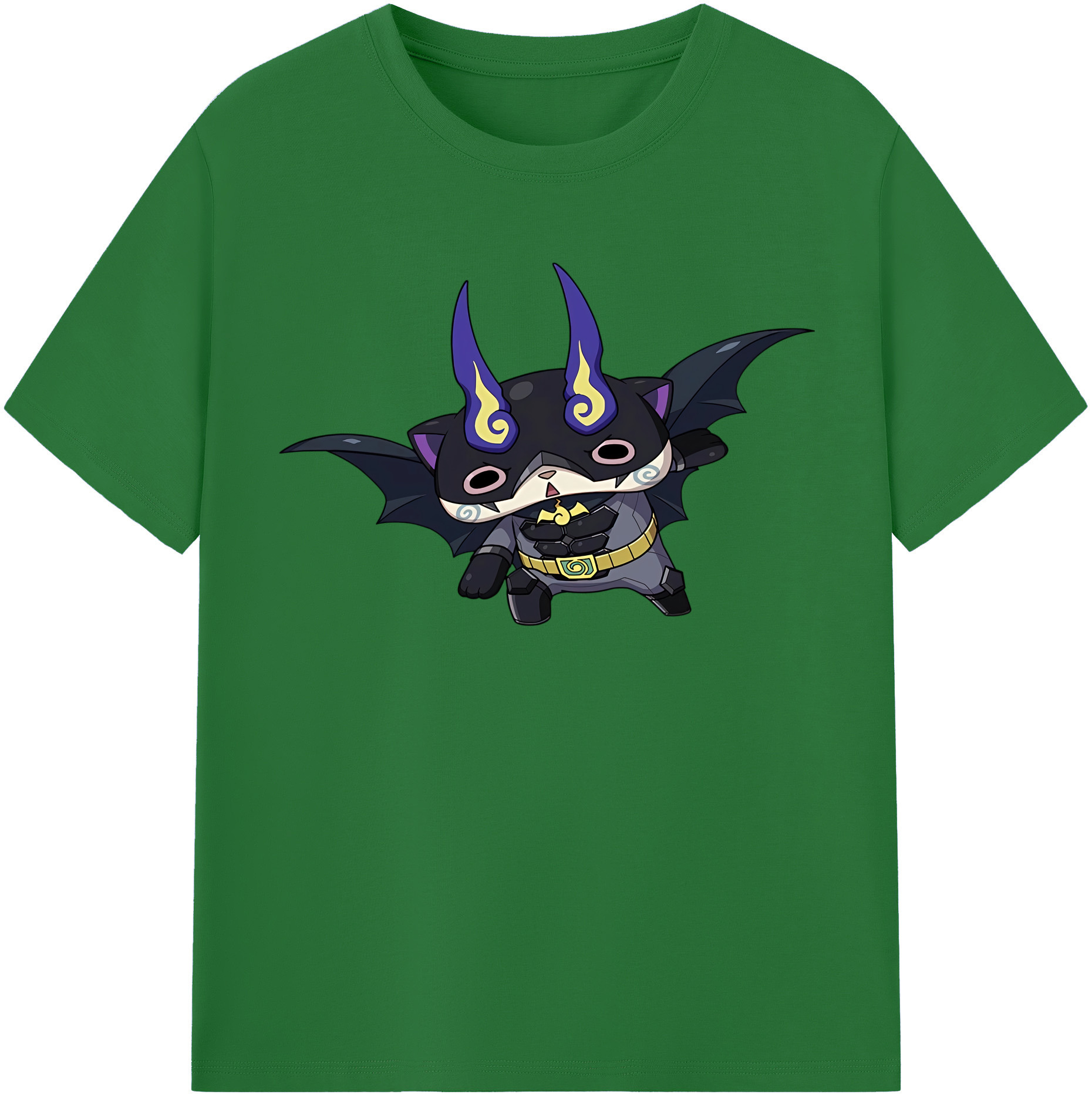 （画像用） 妖怪ウォッチ Yo-kai Watch 綿100％半袖Tシャツ（フロントプリント）