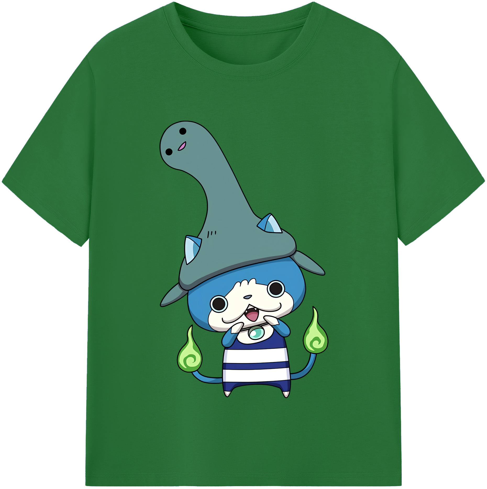 （画像用） 妖怪ウォッチ Yo-kai Watch 綿100％半袖Tシャツ（フロントプリント）