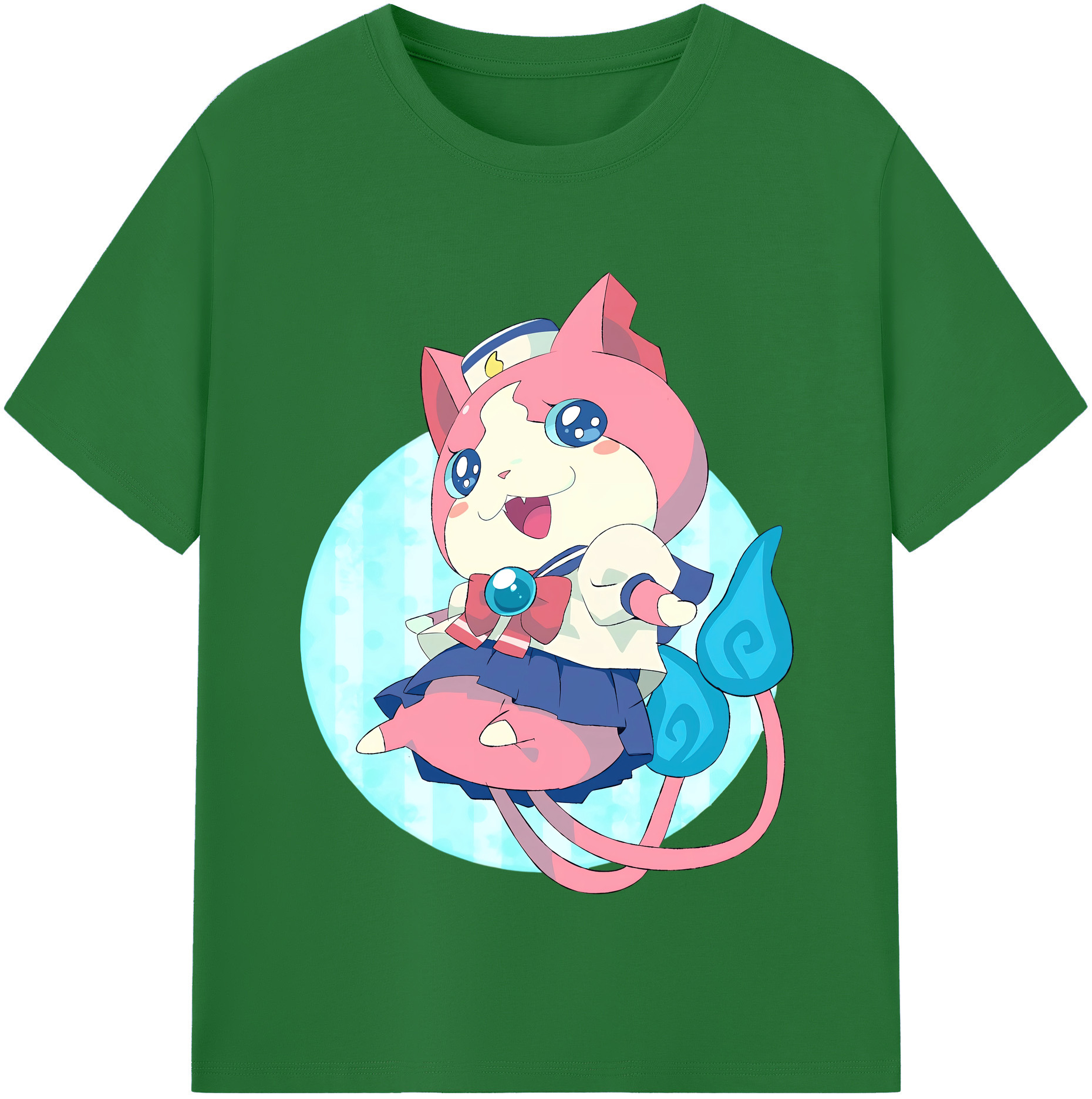 （画像用） 妖怪ウォッチ Yo-kai Watch 綿100％半袖Tシャツ（フロントプリント）